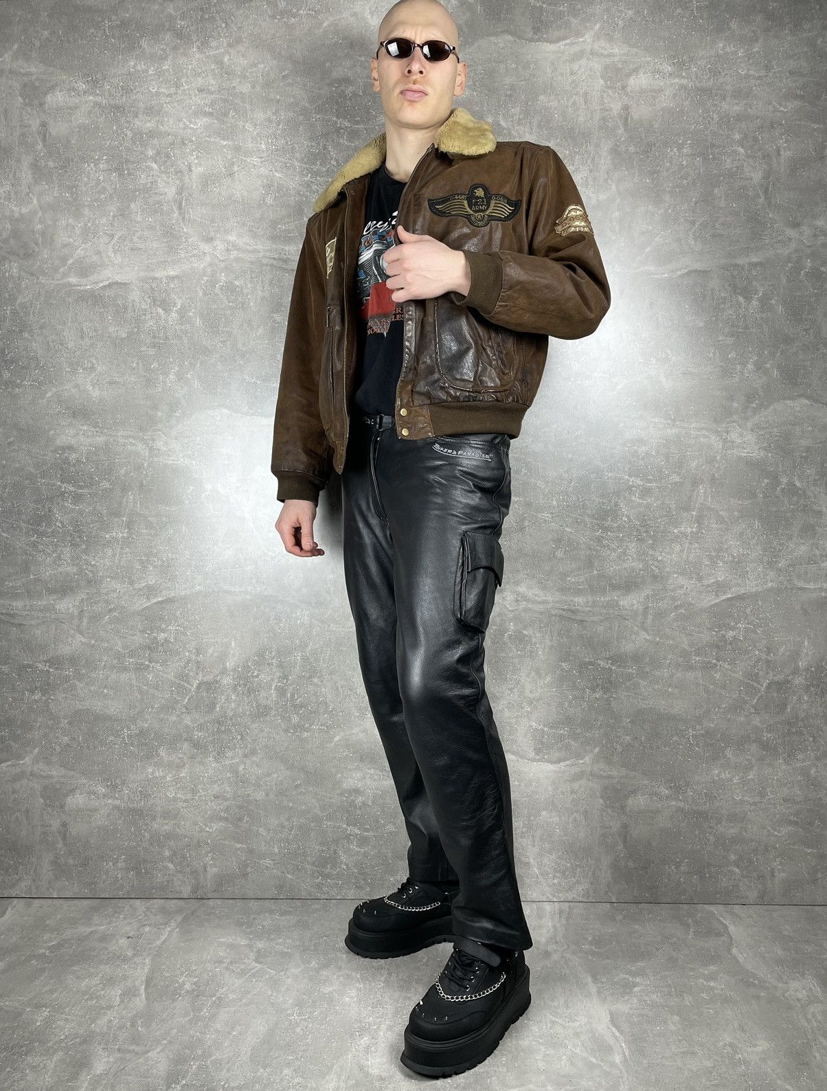The flight club leather jacket clearance