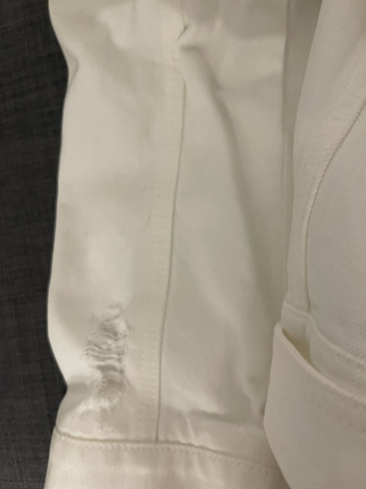 Balmain Balmain white denim jacket Size US L / EU 52-54 / 3 - 18 Thumbnail