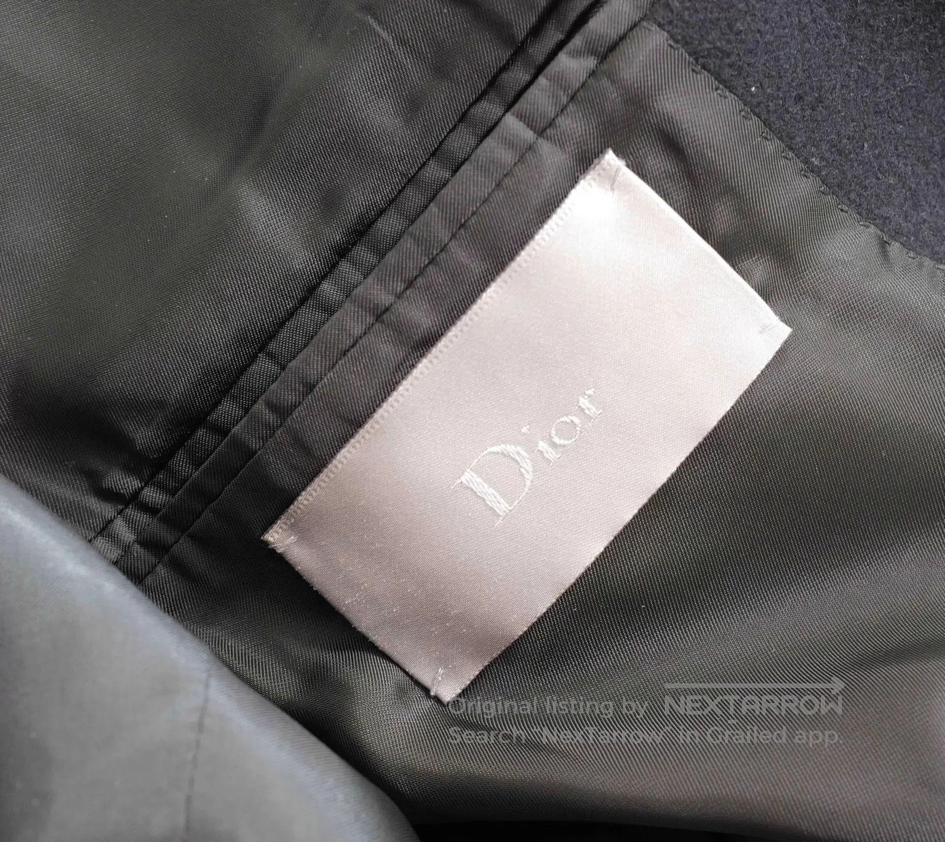 Dior Black Long Heavy Coat . Size US S / EU 44-46 / 1 - 6 Thumbnail