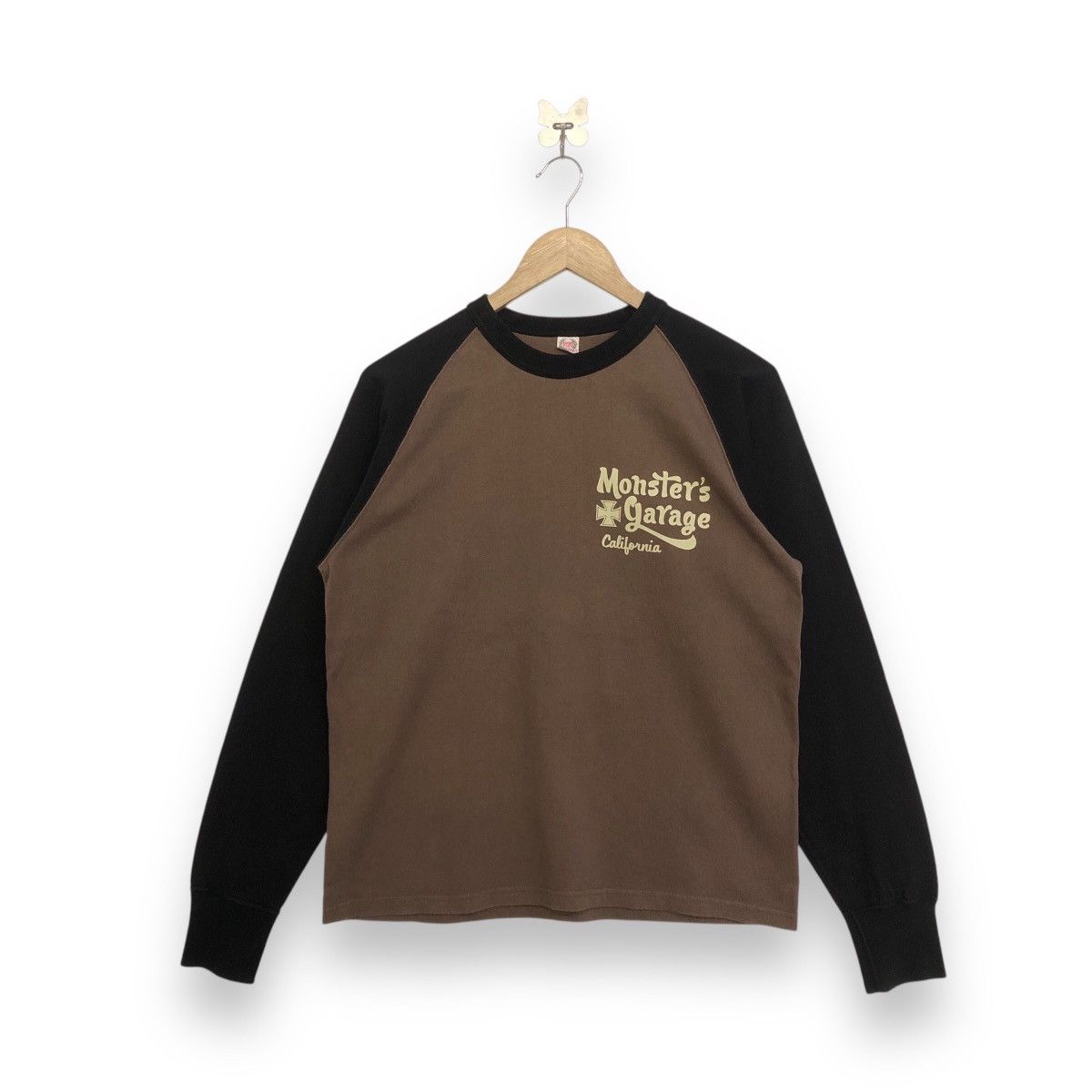 The Flat Head THE FLAT HEAD MONSTERS GARAGE RAGLAN LONG SLEEVE SHIRT Size US S / EU 44-46 / 1 - 2 Thumbnail