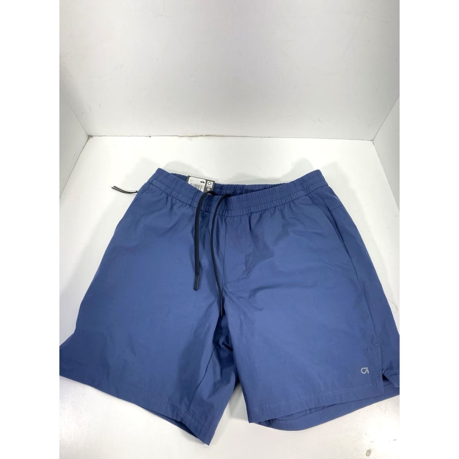 Gap Gap Fit Active Ripstop Shorts Men S 30X7 Blue Drawstring Pocket Elastic Waist Chino Pockets Mens Size US 29 - 5 Thumbnail