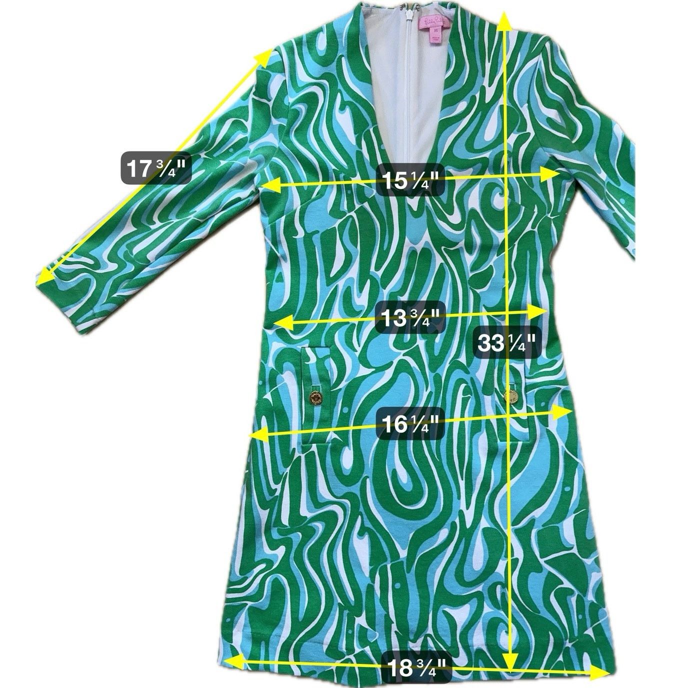 Lilly Pulitzer Lilly Pulitzer Charlena Resort Shift Dress Size XS Size XS / US 0-2 / IT 36-38 - 9 Thumbnail