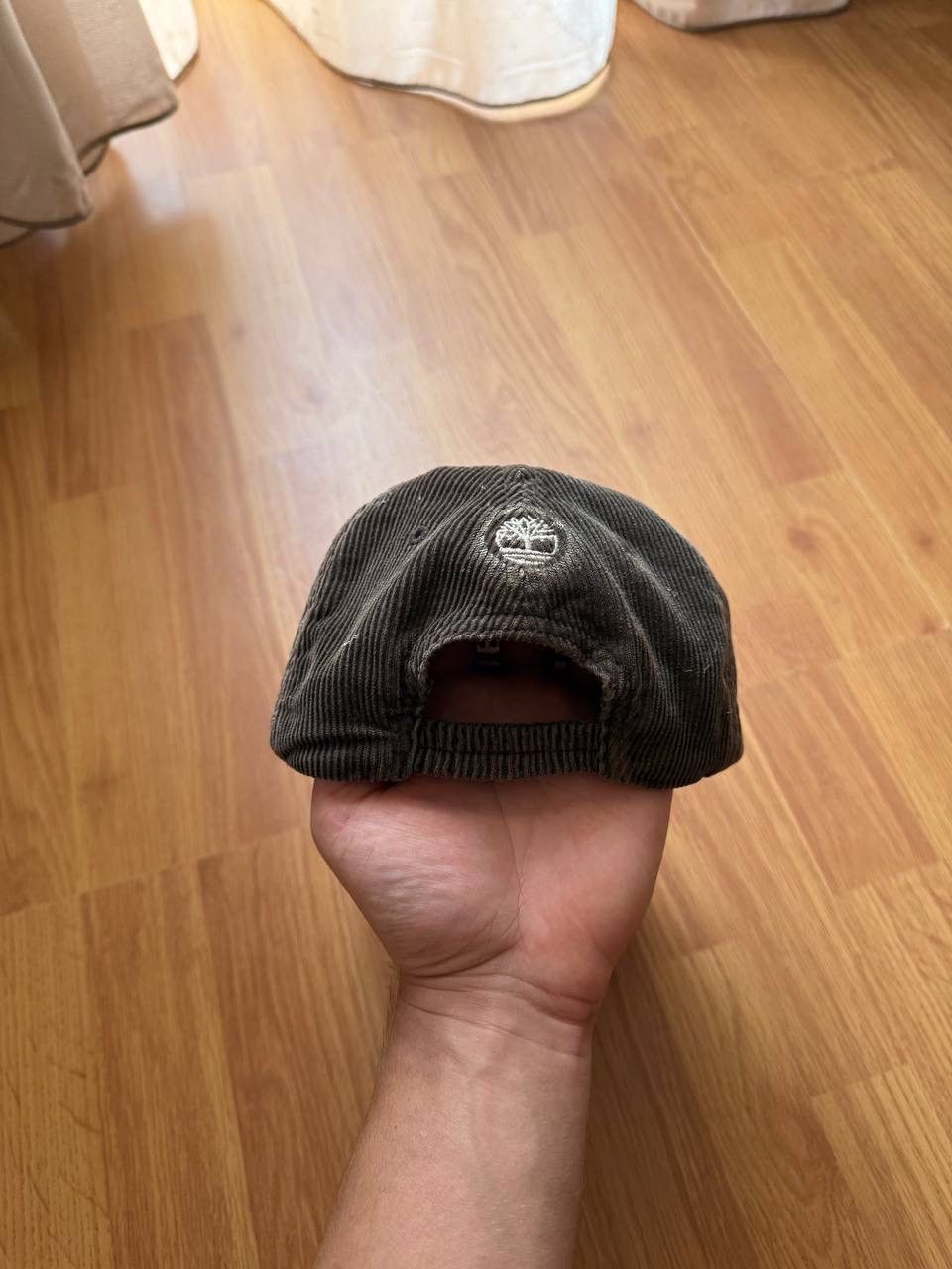 Timberland Timberland Y2K Vintage Velvet Brown Leather Cap Hat Size ONE SIZE - 3 Thumbnail