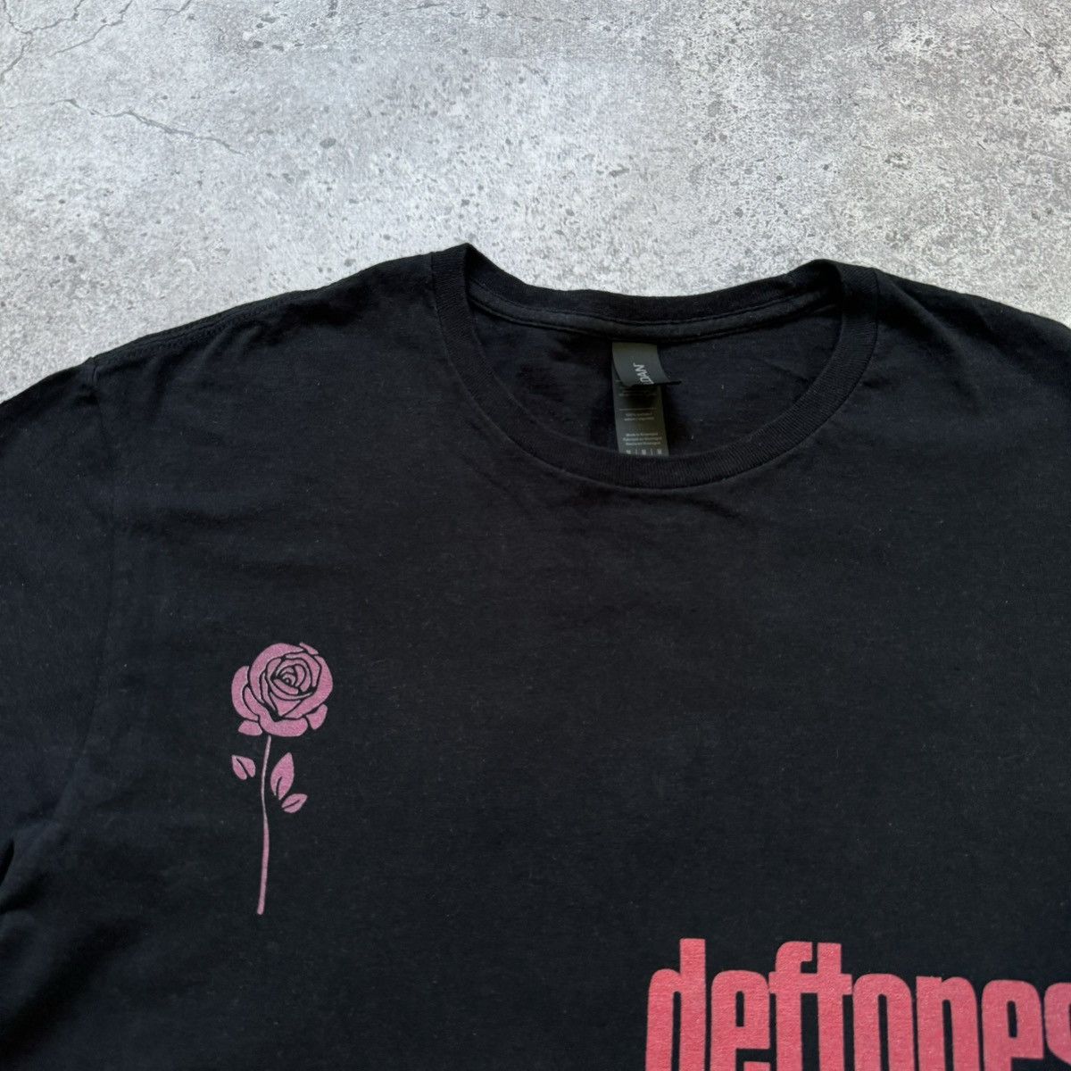 Band Tees deftones black T-Shirt Size US M / EU 48-50 / 2 - 5 Thumbnail