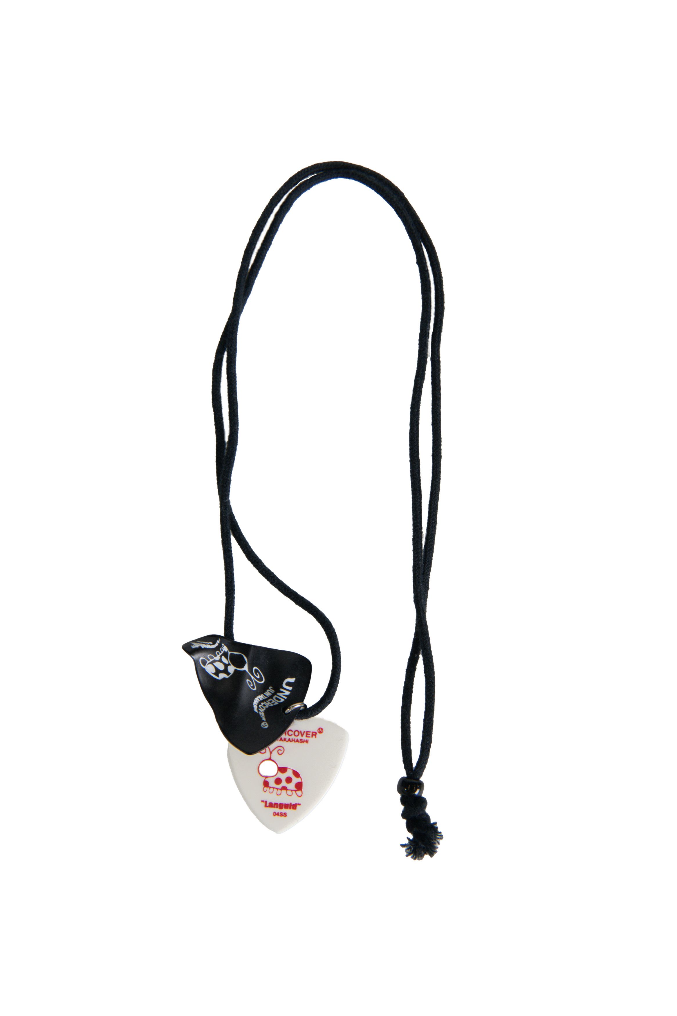 image of Undercover Ss04 „Languid“ Guitar Pick Show Invitation in Black, Men's