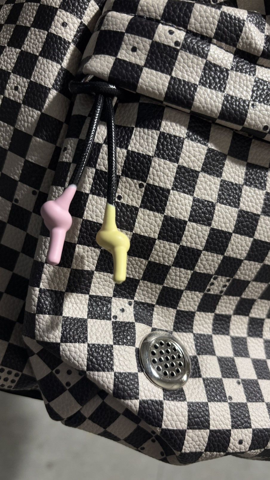 Other Bazo 1199 Cannnone Checkered Backpack Size ONE SIZE - 2 Thumbnail