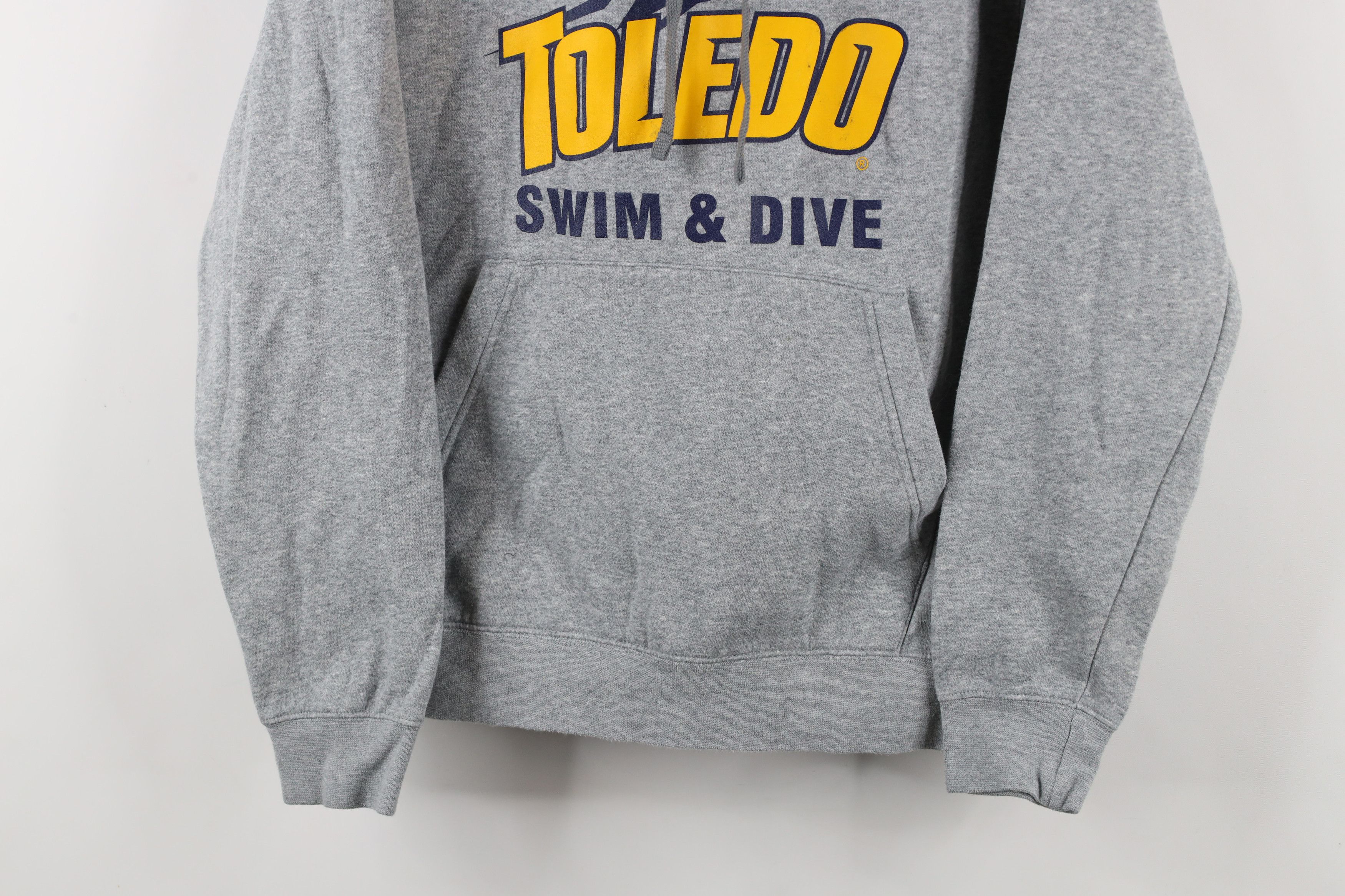Nike × Vintage Nike University of Toledo Swim & Dive Hoodie Sweatshirt Size US S / EU 44-46 / 1 - 3 Thumbnail