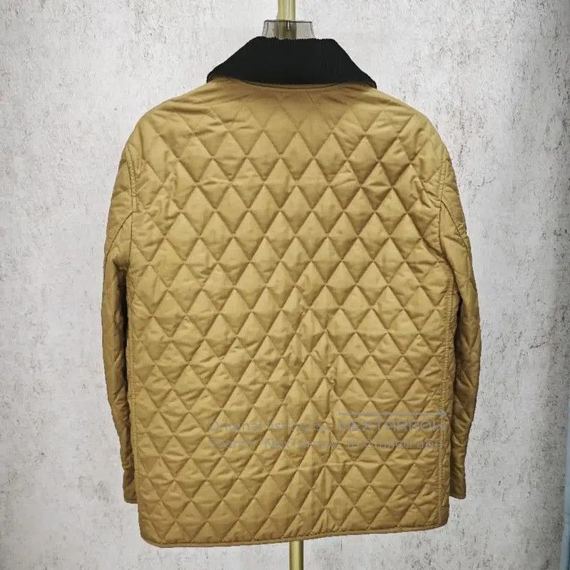 Burberry Burberry Khaki Quilted Women's Jacket. Size L / US 10 / IT 46 - 7 Thumbnail