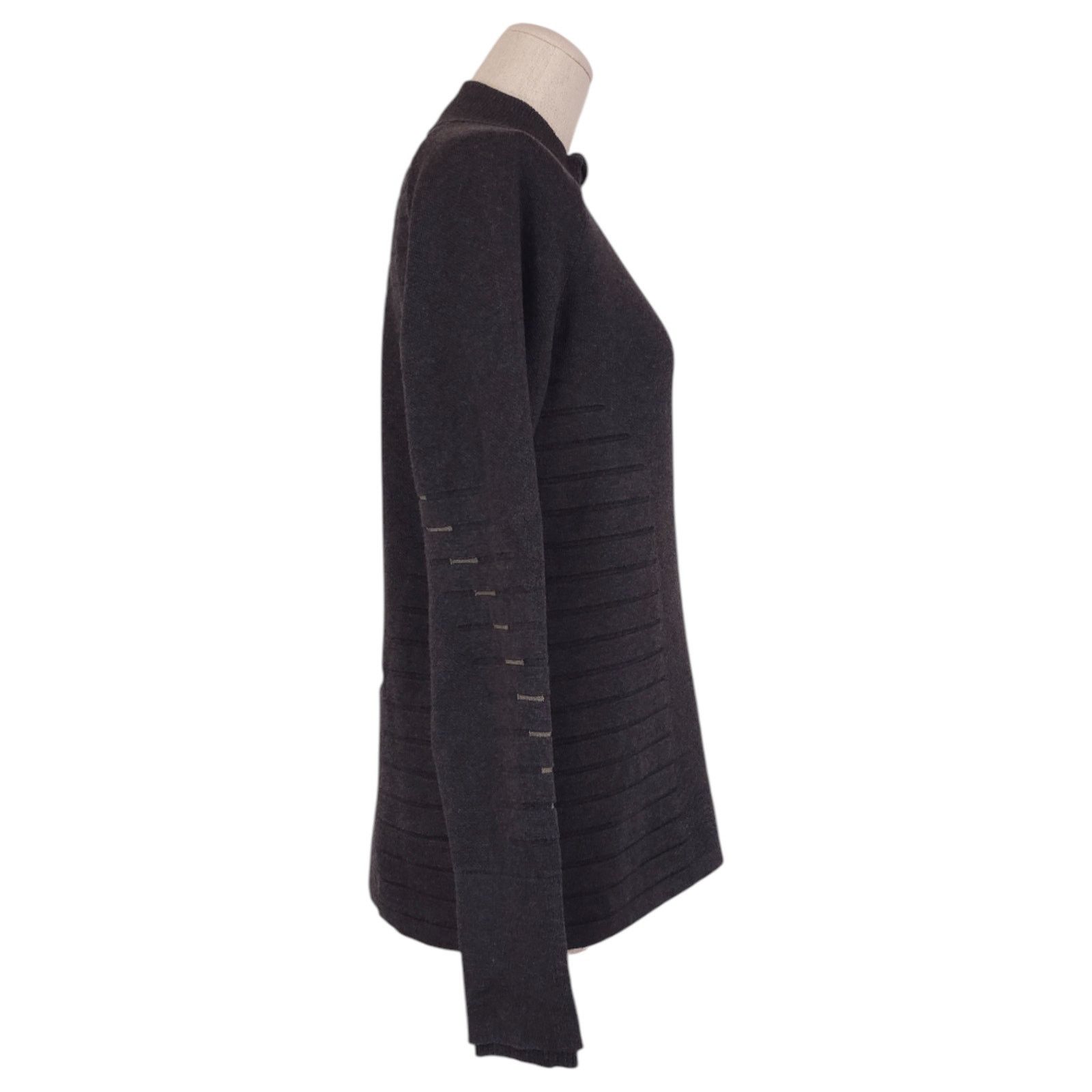 Lululemon Lululemon Lightning Bold 1/2 Zip Heathered Graphite Gray M Size M / US 6-8 / IT 42-44 - 4 Thumbnail