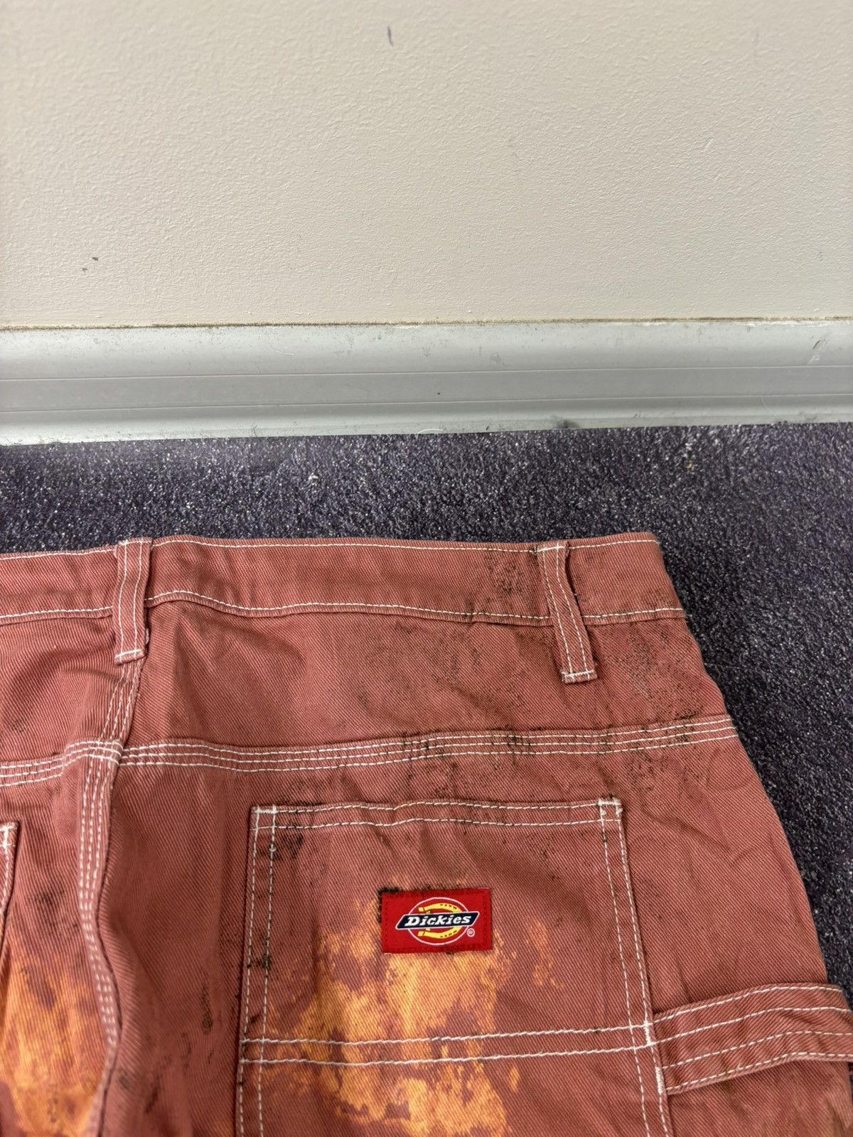 Dickies Vintage Dickies Y2K Fire Custom Hype Skate Baggy Pants Size US 34 / EU 50 - 6 Thumbnail
