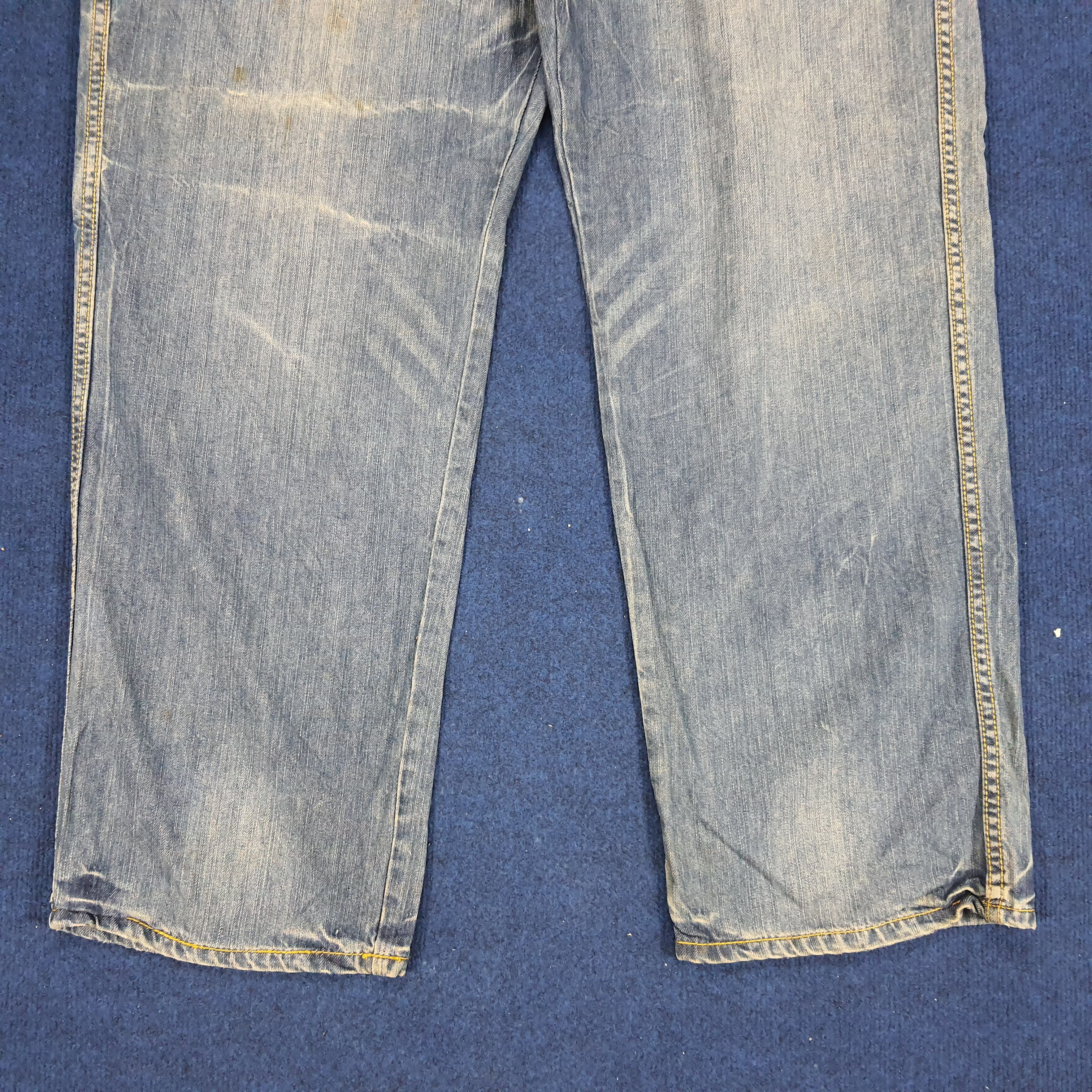 Pelle Pelle × Vintage Vintage Pelle Pelle Us Urban Fashion Design Jeans Size US 42 / EU 58 - 7 Thumbnail