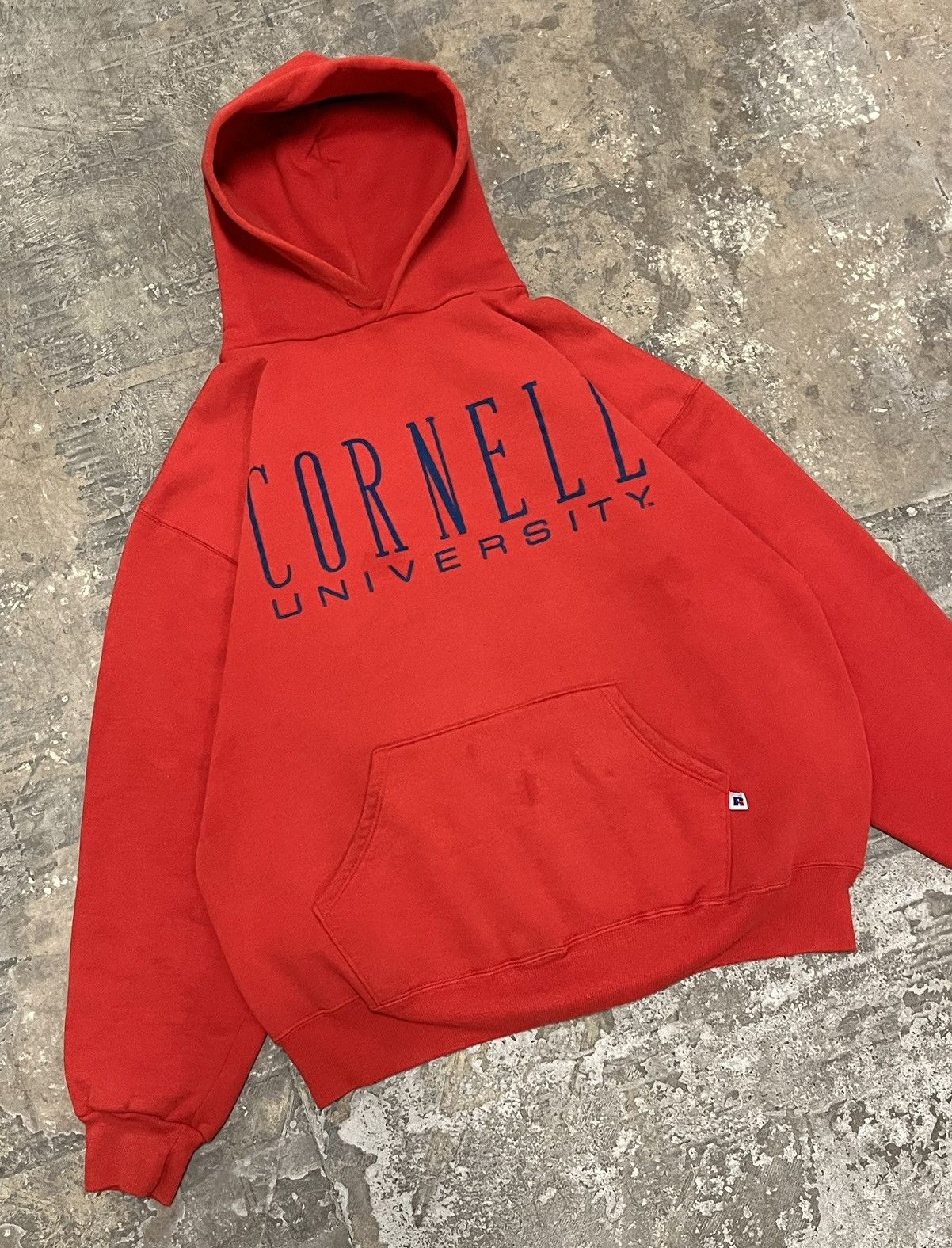 Russell Athletic × Vintage Russell athletic Cornell university made in USA hoodie Size US XL / EU 56 / 4 - 1 Thumbnail