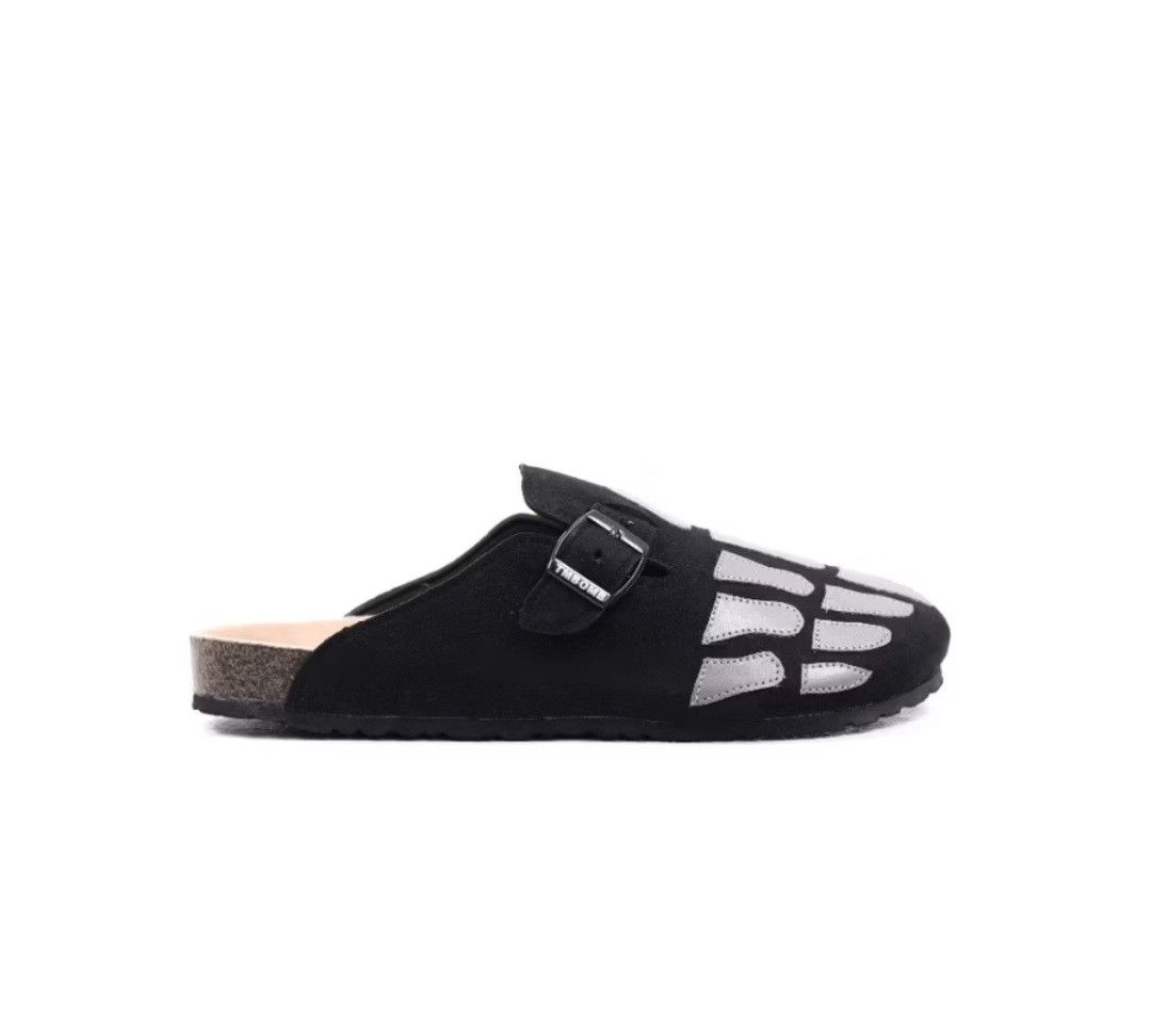 Japanese Brand Skull white bones harajuku Japanese style sandal Size US 9 / EU 42 - 5 Thumbnail