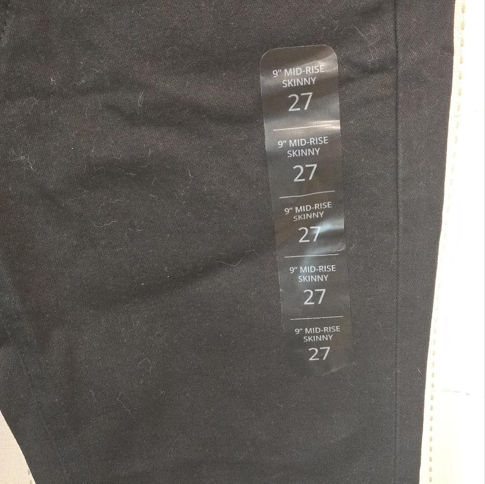J.Crew J Crew 9" Mid Rise Skinny Jean Size 27" / US 4 / IT 40 - 3 Thumbnail