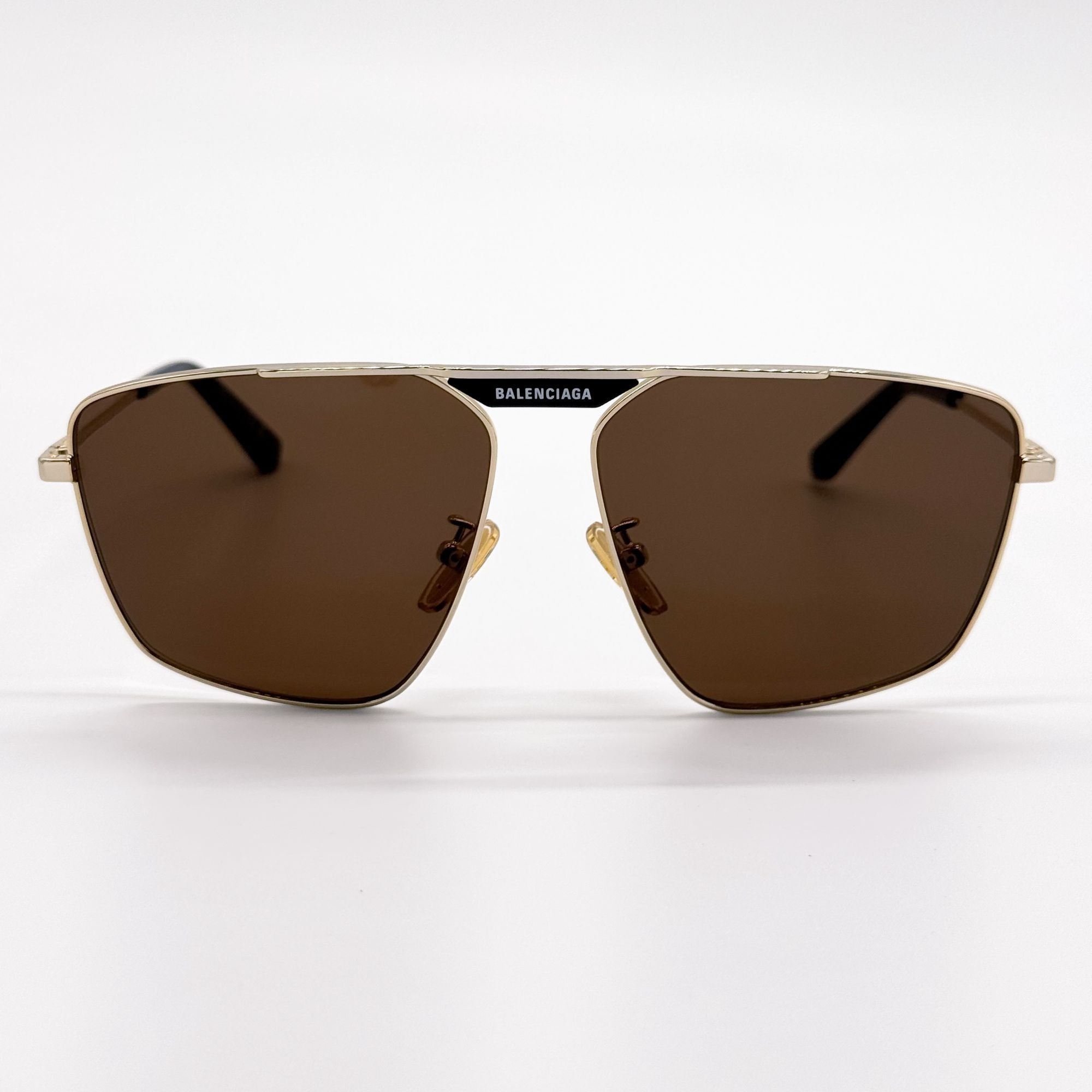 Balenciaga NEW BALENCIAGA SUNGLASSES BB0246SA 003 GOLD MEN EYEWEAR BALE Size ONE SIZE - 5 Thumbnail