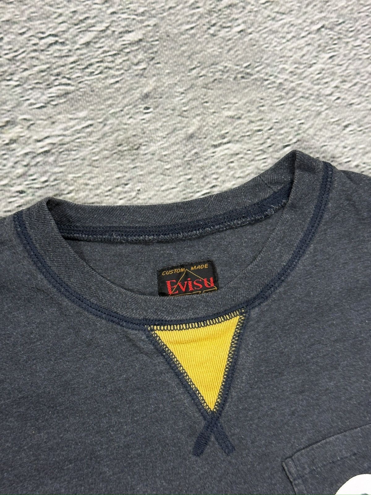 Evisu Evisu vintage multi pocket long sleeve seagull grey Size US M / EU 48-50 / 2 - 4 Thumbnail