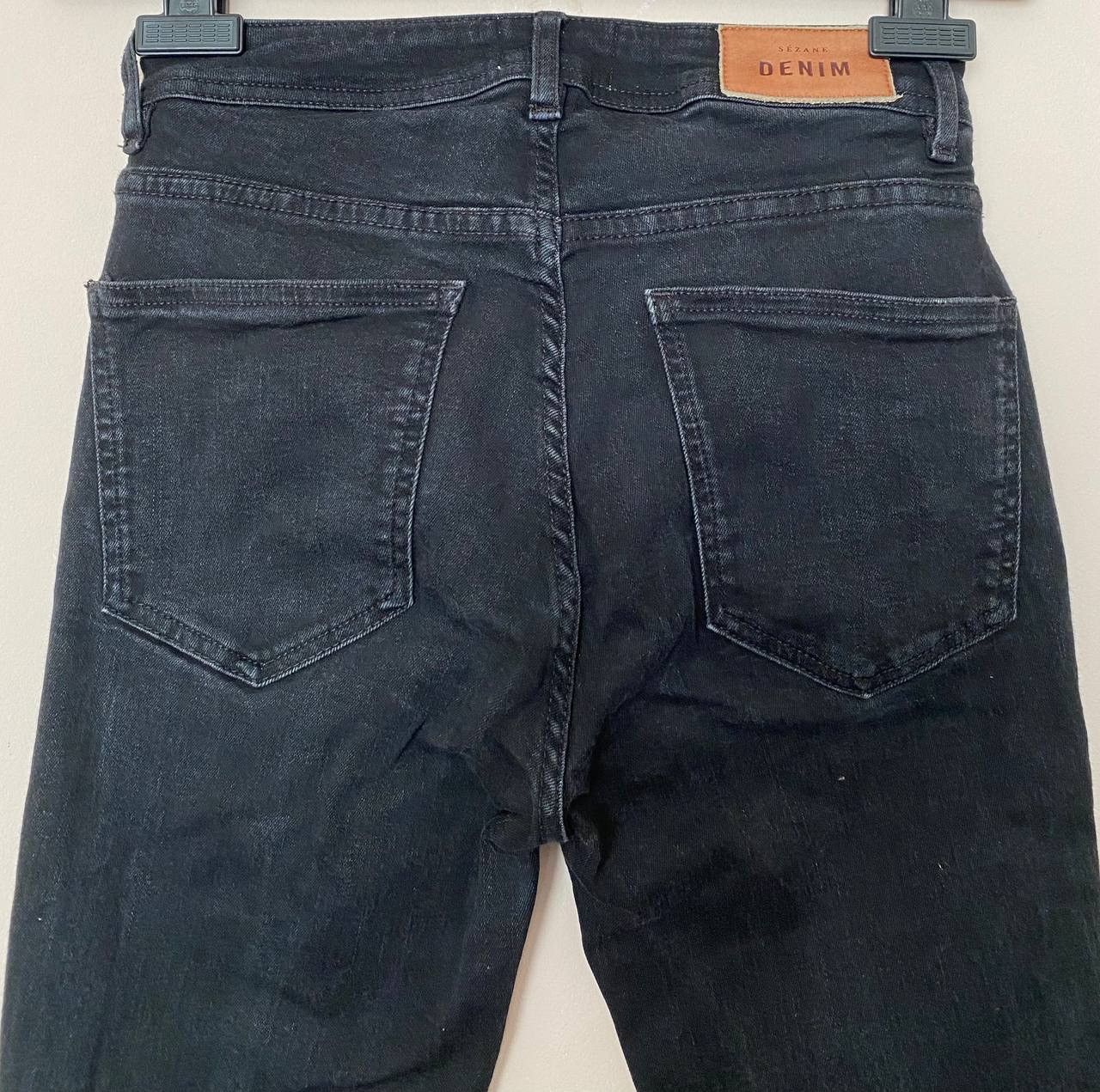 Sezane Women’s Sezane Denim jeans black size 27 Size 27" / US 4 / IT 40 - 6 Thumbnail