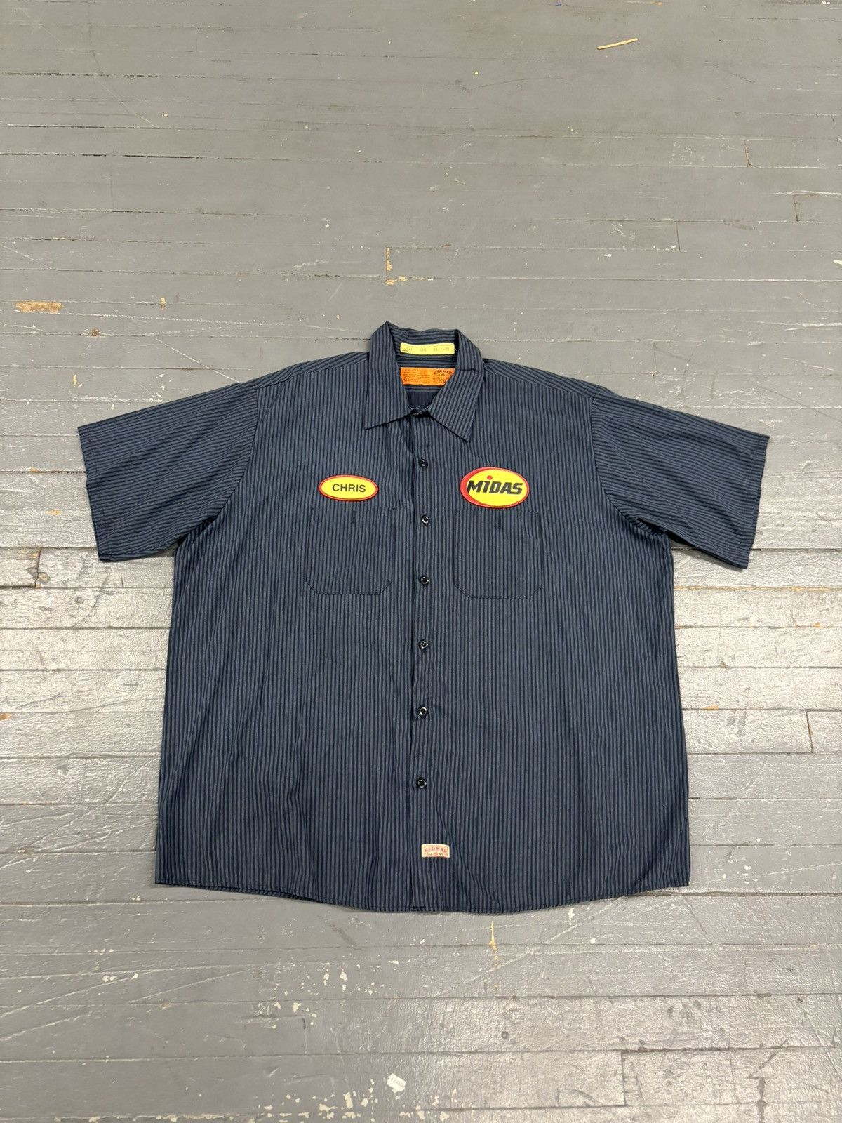 Vintage Vintage Red kap Midas workwear shirt Size US XXL / EU 58 / 5 - 1 Thumbnail
