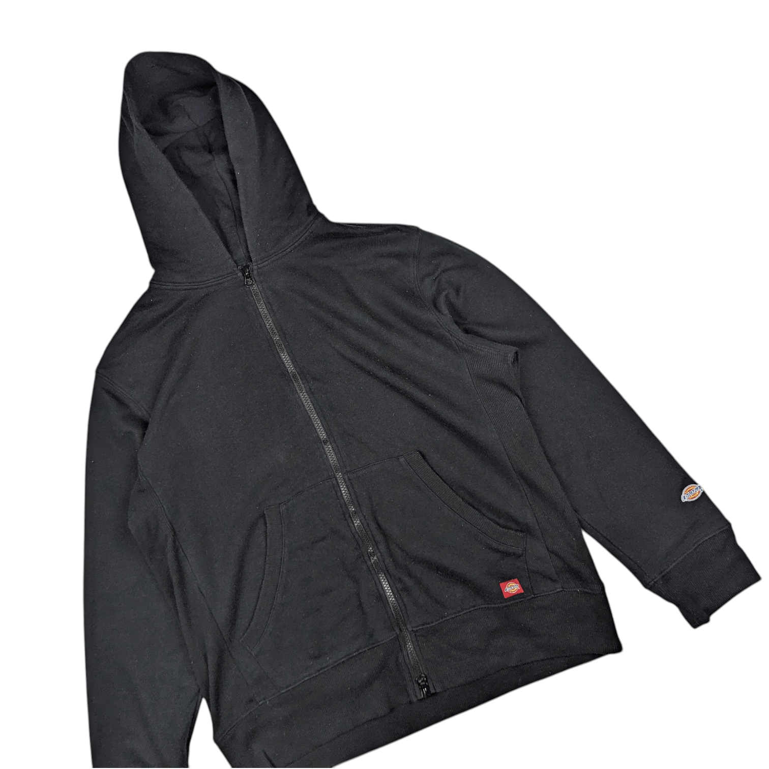 Dickies Vintage 90's DICKIES Black Plain Zipper Hoodie Size US L / EU 52-54 / 3 - 4 Thumbnail