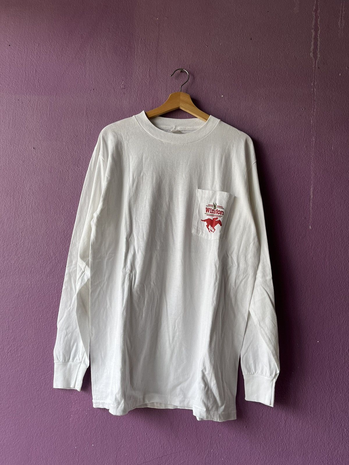 Designer × Vintage Vintage 1992 Winston Horsin’ Around L/S Size US L / EU 52-54 / 3 - 2 Thumbnail