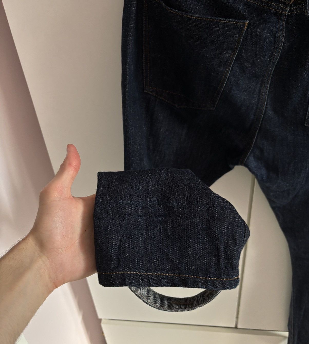 &SONS & SONS Denim Selvage Japanese Jeans Work Wear Engineered Size US 32 / EU 48 - 5 Thumbnail