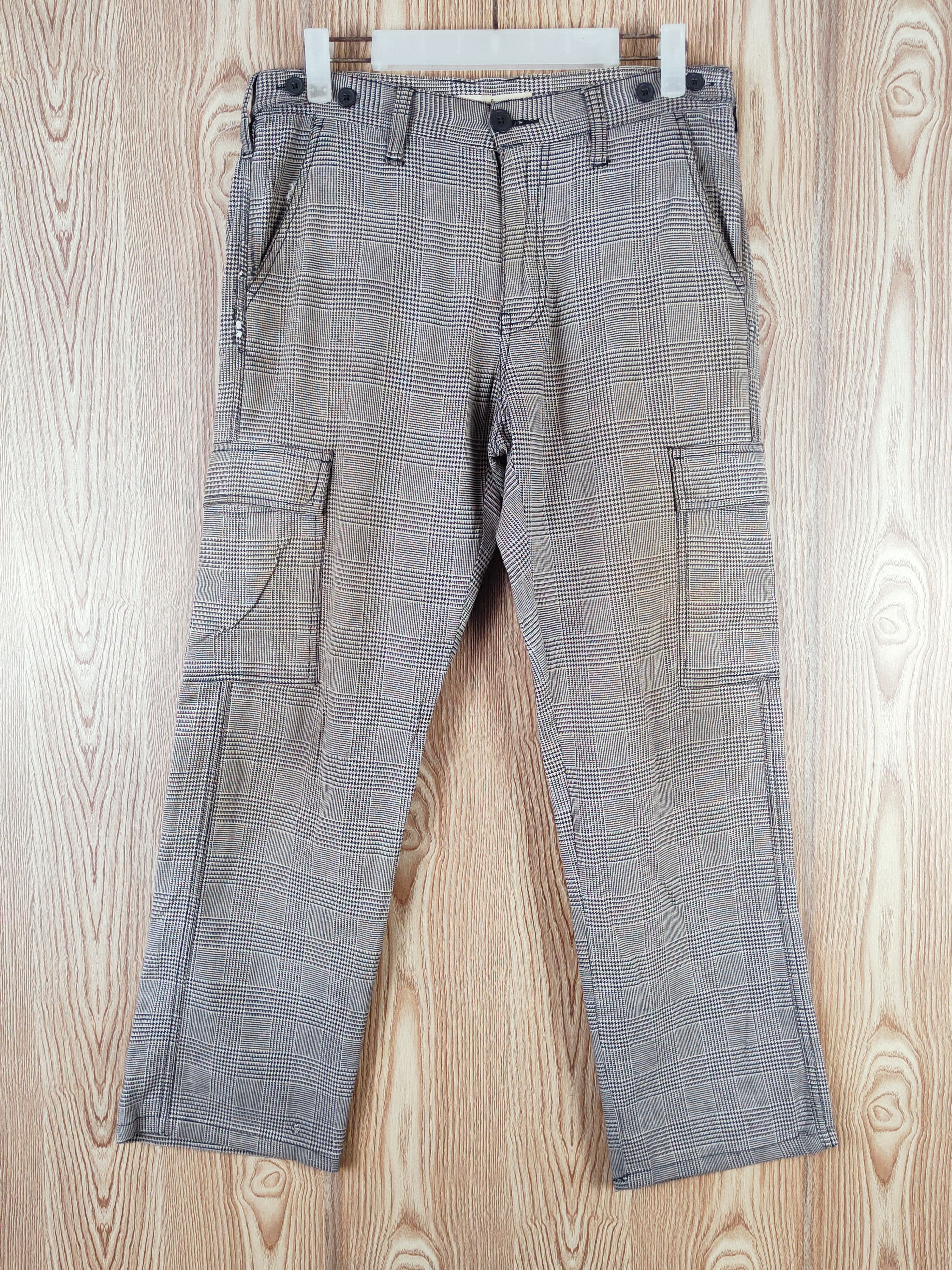 Global Work Black Multipocket Tactical Cargo Pants #W093