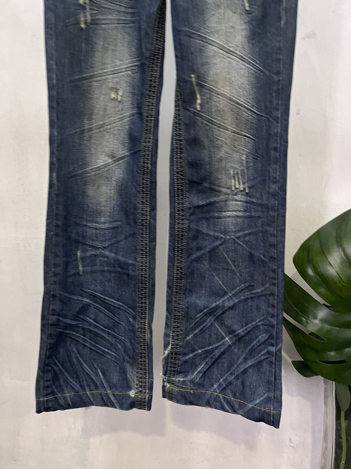 Japanese Brand Vtg Garhina Bootcut Denim Jeans pants Size 32" / US 10 / IT 46 - 2 Thumbnail