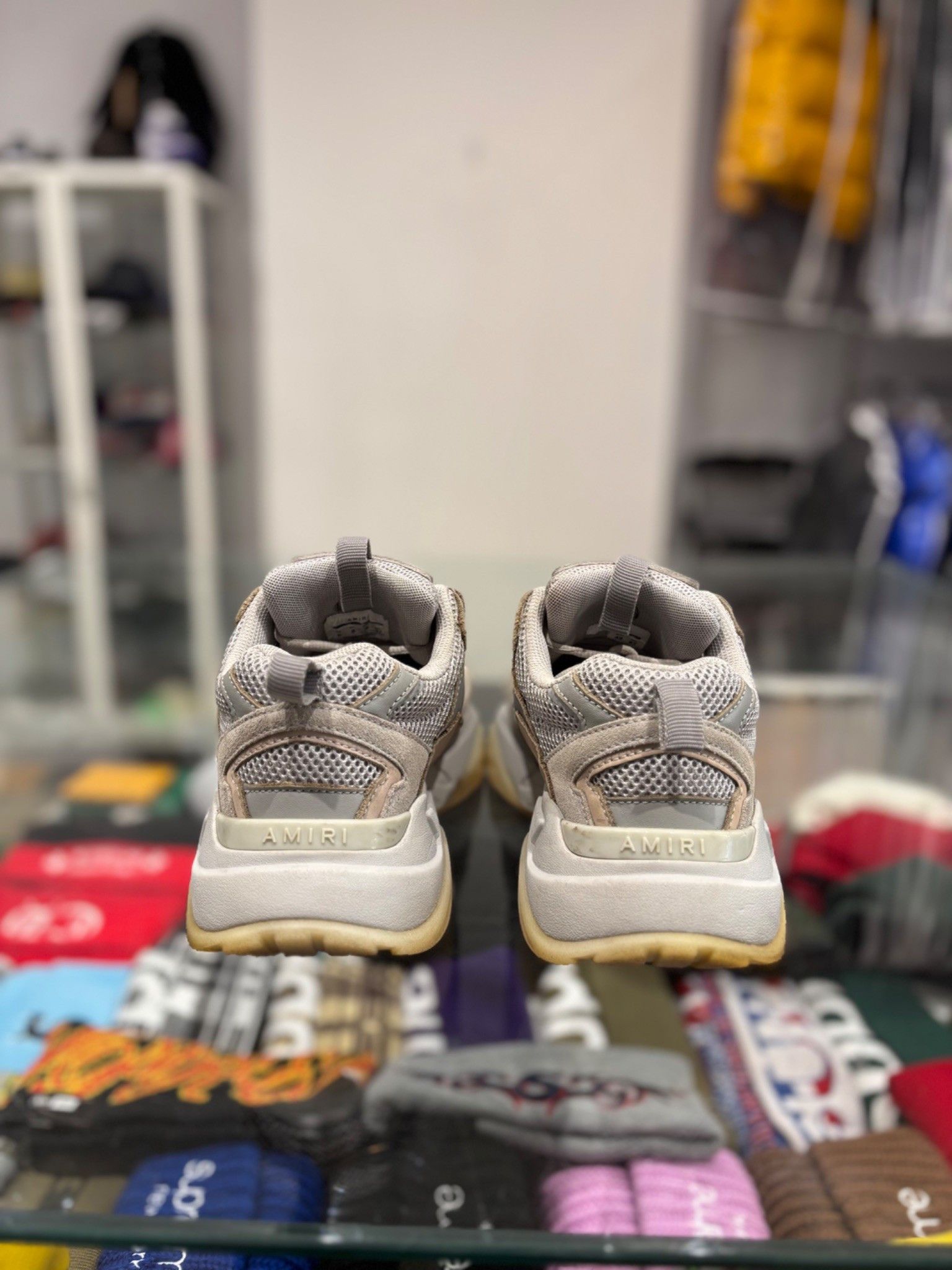 Amiri Amiri Bone Runner Grey Size US 9 / EU 42 - 4 Thumbnail