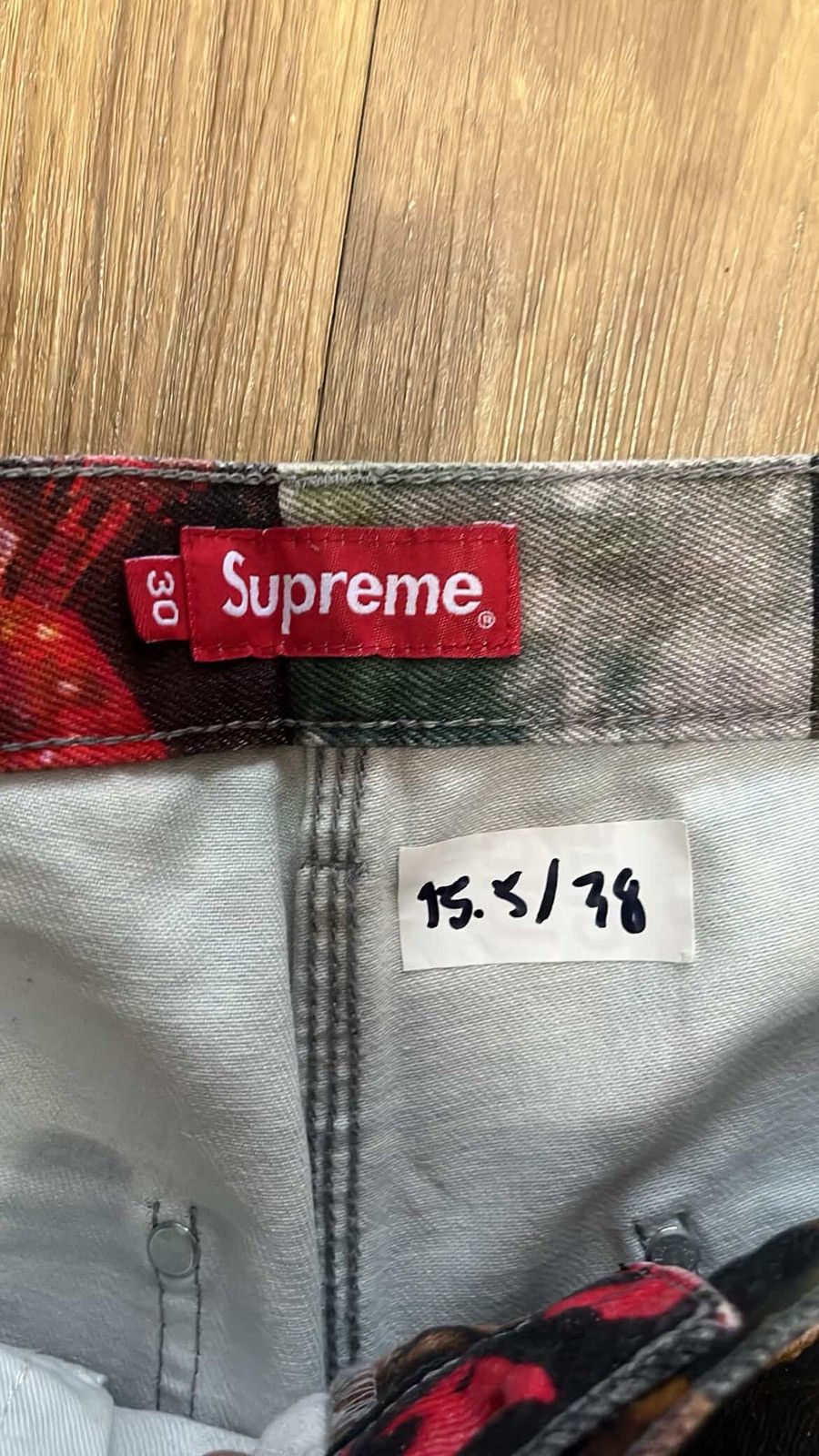 Supreme Supreme Nas and Dmx collage Double knee denim pant Size US 30 / EU 46 - 2 Thumbnail