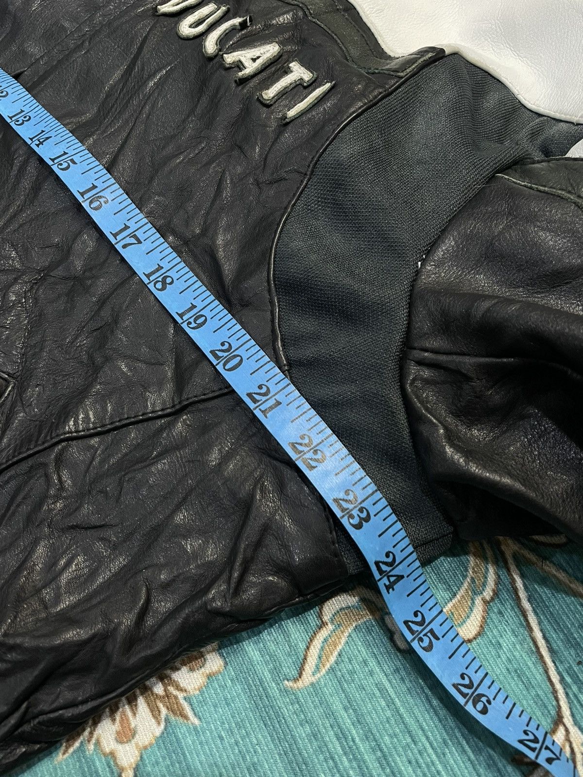 Ducati Vintage Ducati Meccanica Bologna Leather Motorcycle Jacket Size US L / EU 52-54 / 3 - 16 Thumbnail