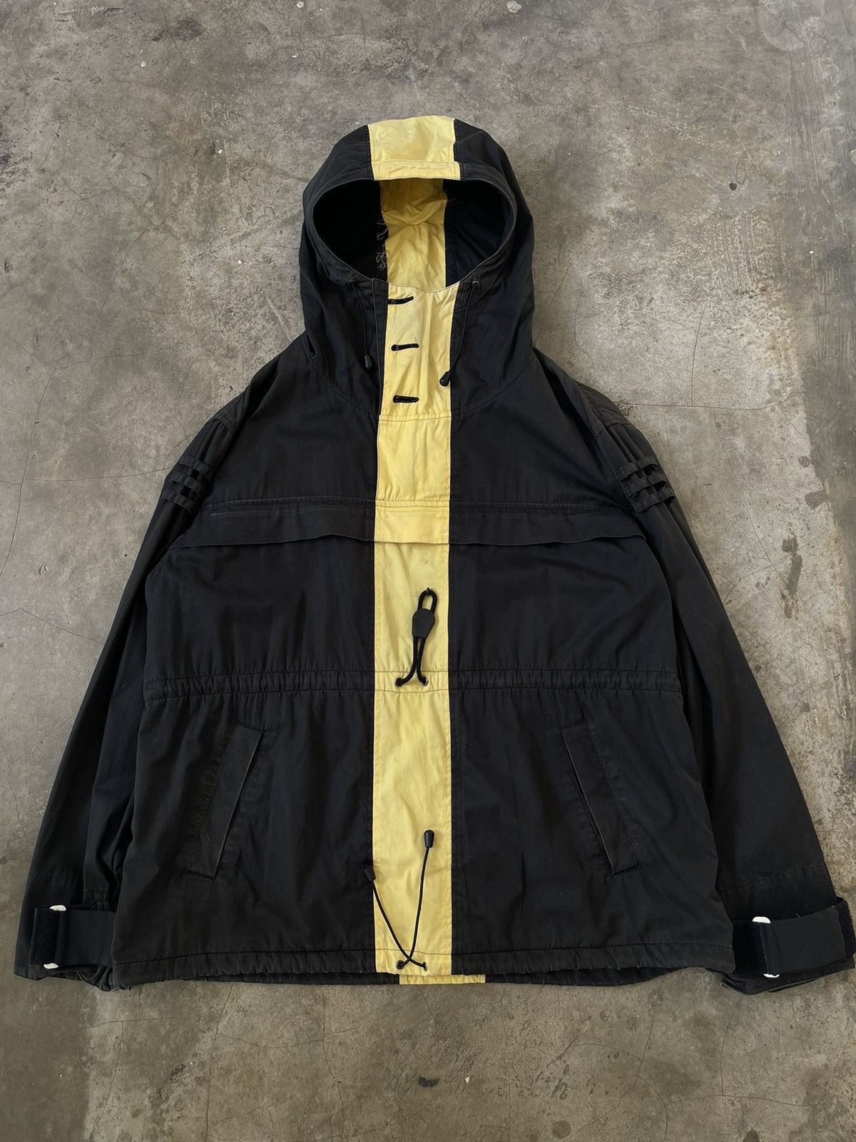 General Research 1998 General Research Anorak Parka “Parasite” Yellow Line Size US L / EU 52-54 / 3 - 1 Thumbnail