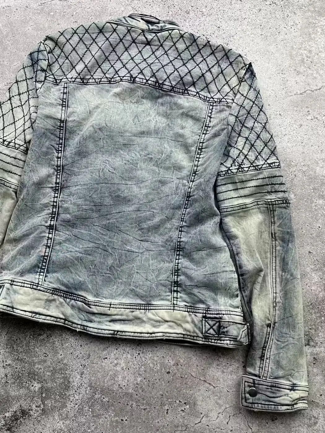 Vintage Vintage Faded Denim Jacket C553(V266) Size M / US 6-8 / IT 42-44 - 8 Thumbnail