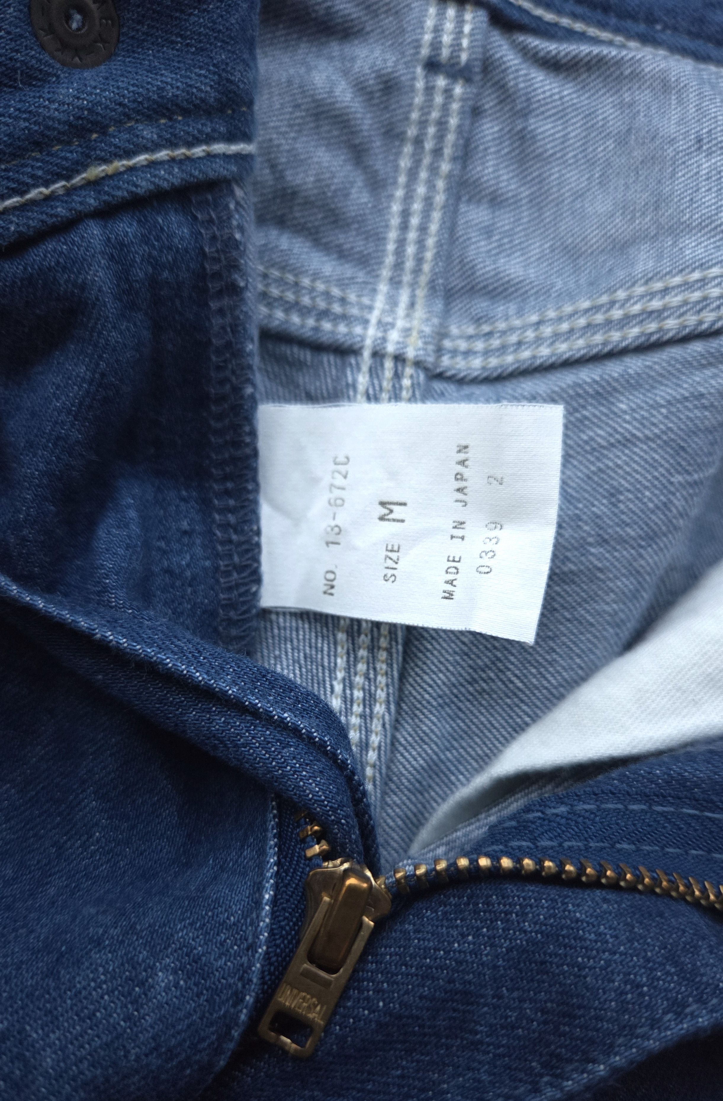Japanese Brand Vintage D.M.G Domingo Denim Work Pants Kojima Jeans Doughman Size US 29 - 6 Thumbnail