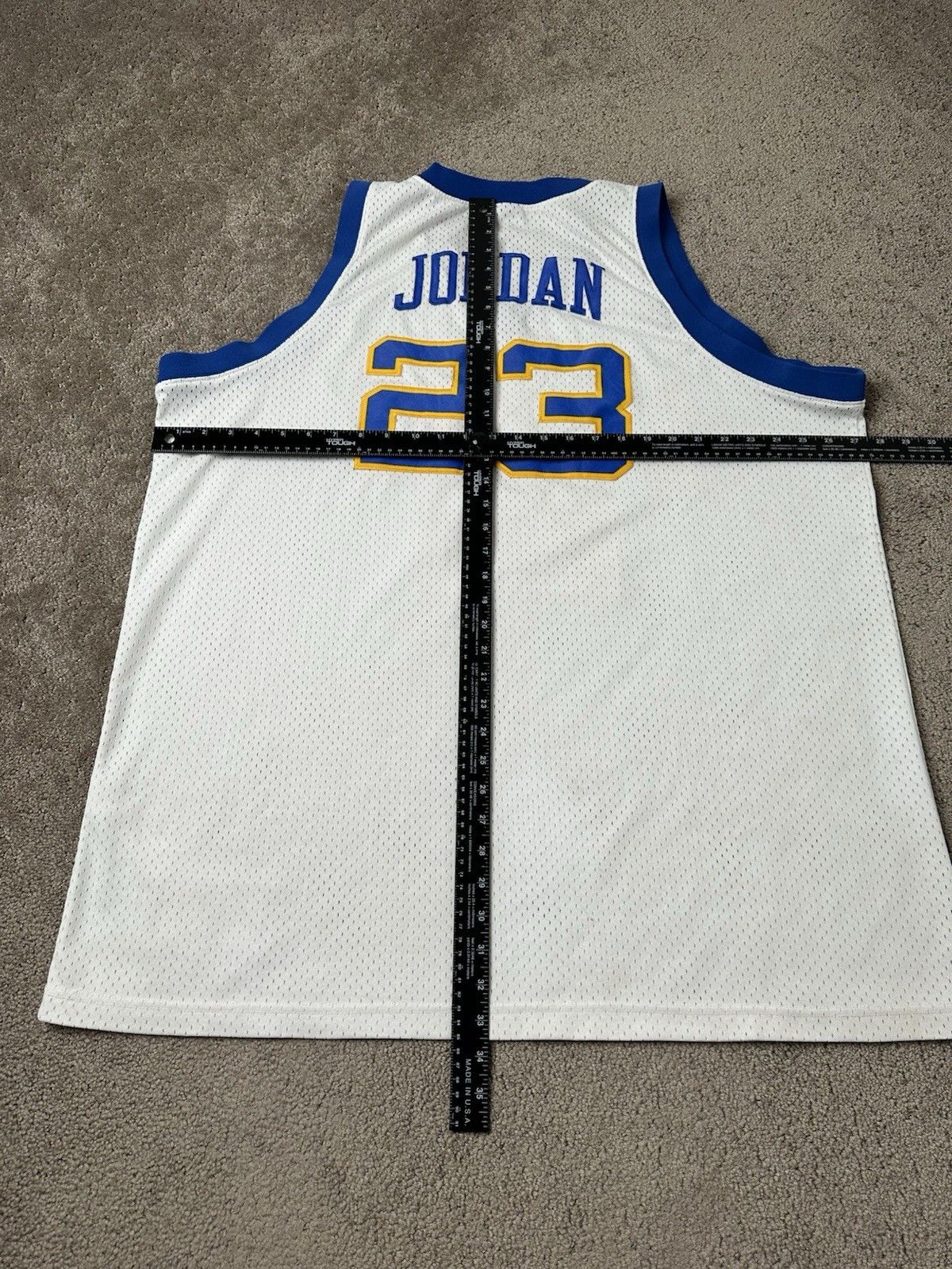NBA Mens Jersey 90s Michael Jordan High School Nike Laney Sz 3XL Size US XXL / EU 58 / 5 - 8 Thumbnail