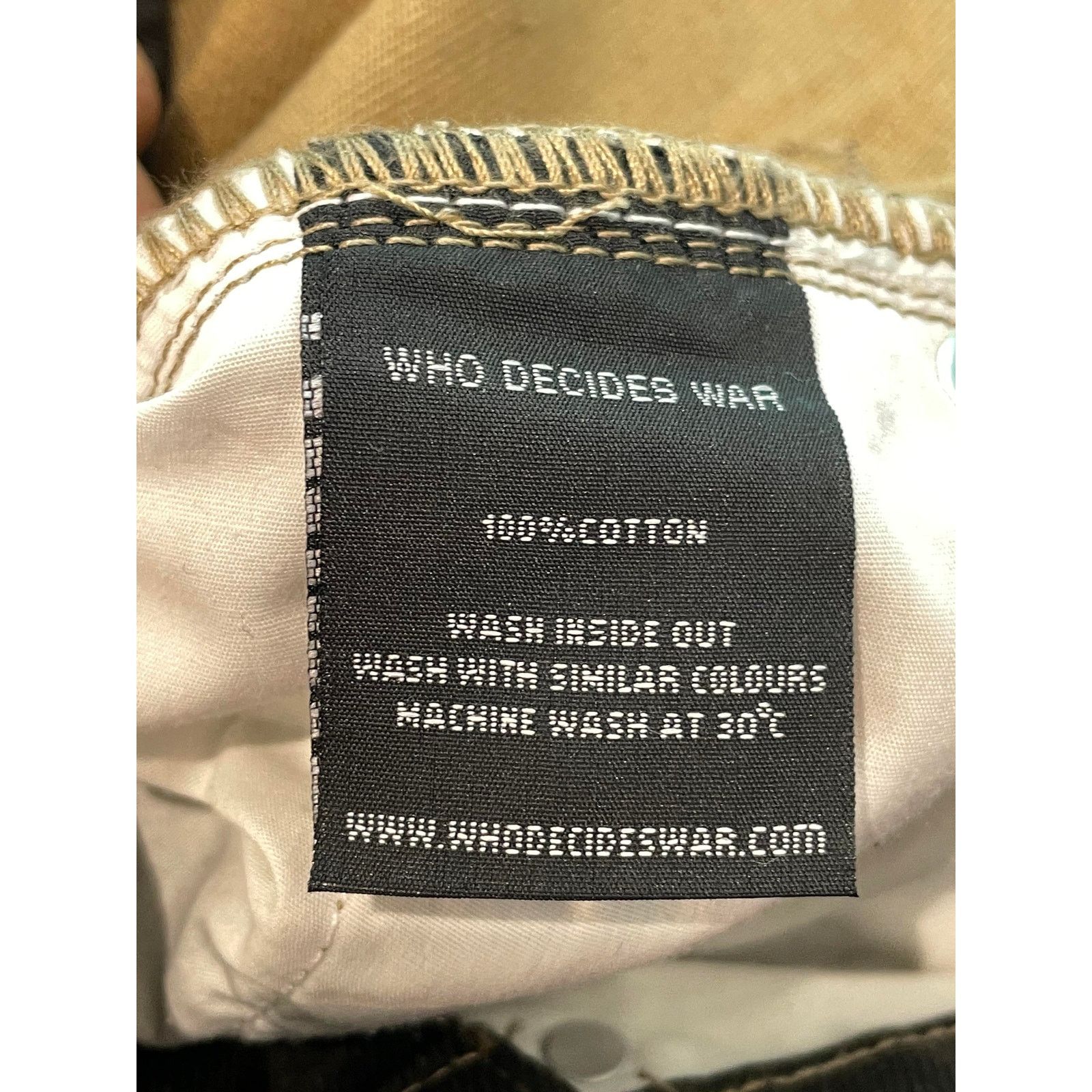 Who Decides War WDW Barriers Brown Multi Denim Size US 28 / EU 44 - 6 Thumbnail