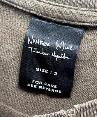 Number (N)ine Number (N)ine SS04 “The Clash – Joe Strummer” T-Shirt Size US M / EU 48-50 / 2 - 9 Thumbnail