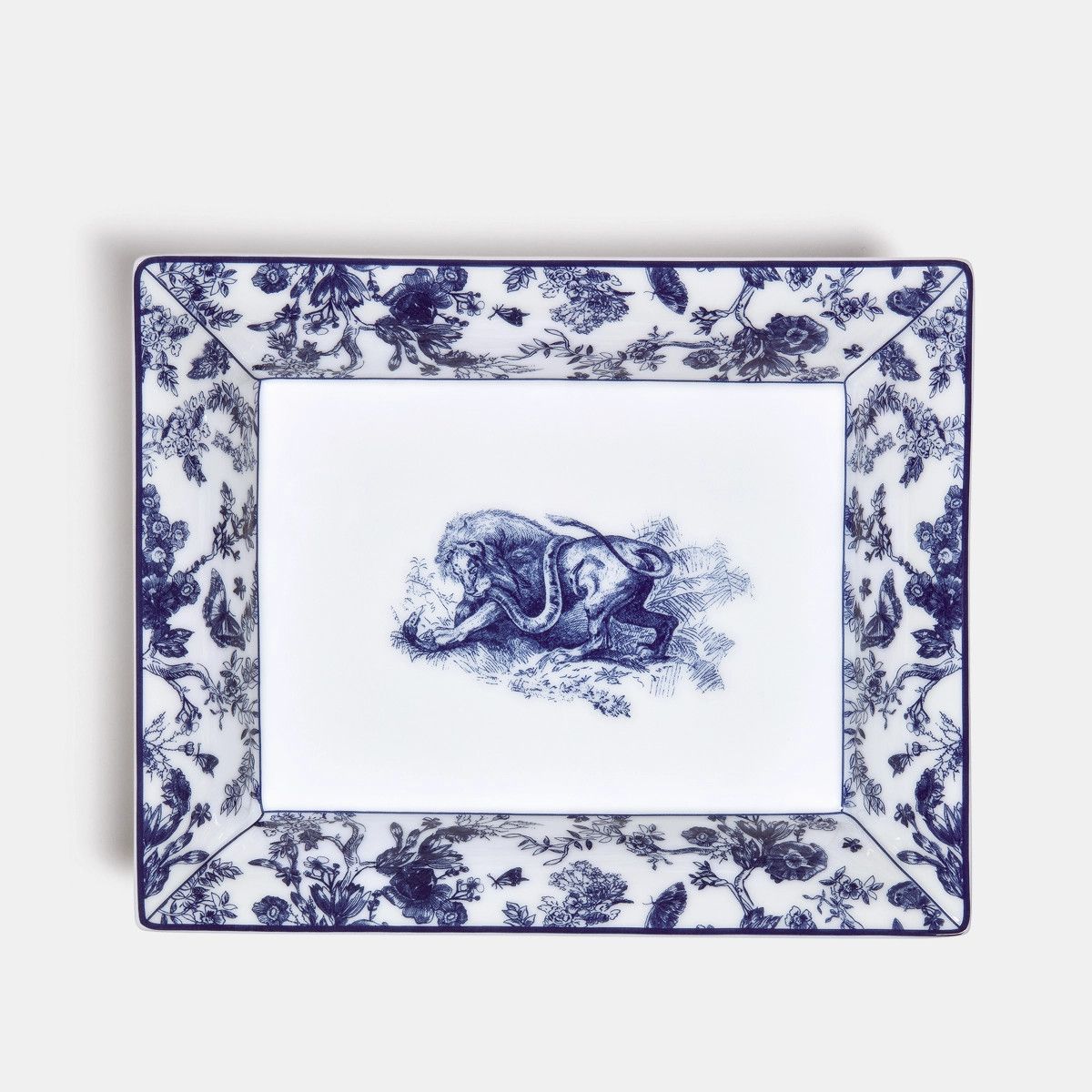 Dior o1bcso1str0225 Size:OS/ Trinket Tray in White/Blue Size ONE SIZE - 1 Thumbnail