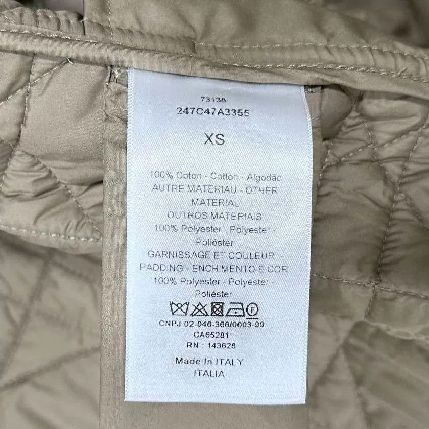 Dior Dior New Khaki Tartan Bee Jacket Size XS / US 0-2 / IT 36-38 - 4 Thumbnail