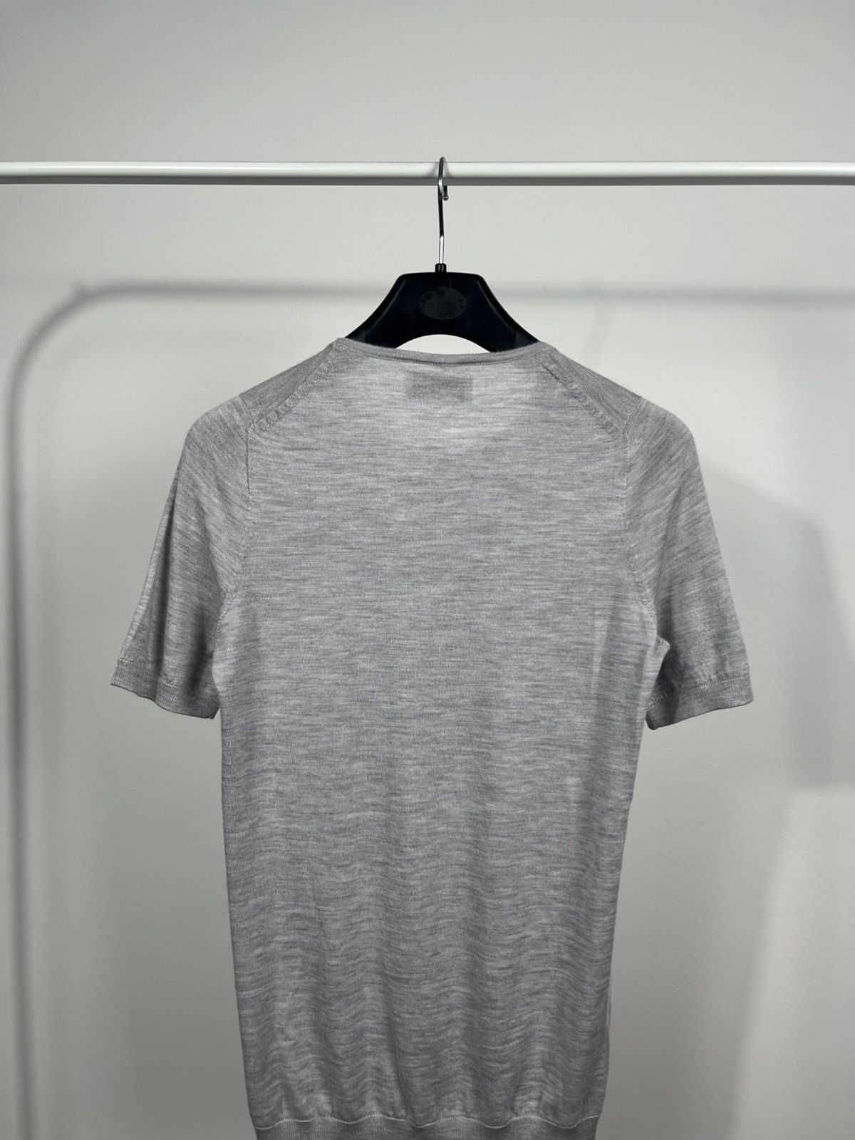 Other Falconeri cashmere blend grey short sleeve knit top Italy Size XS / US 0-2 / IT 36-38 - 10 Thumbnail