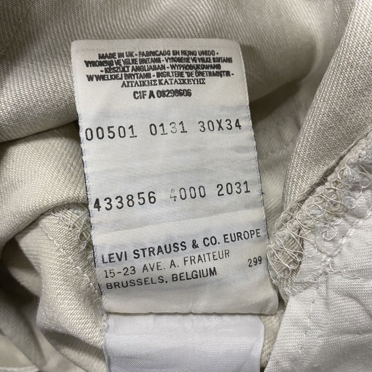 Levi's Vintage Clothing Vintage Levis 501xx Made in U.K Size US 30 / EU 46 - 11 Thumbnail