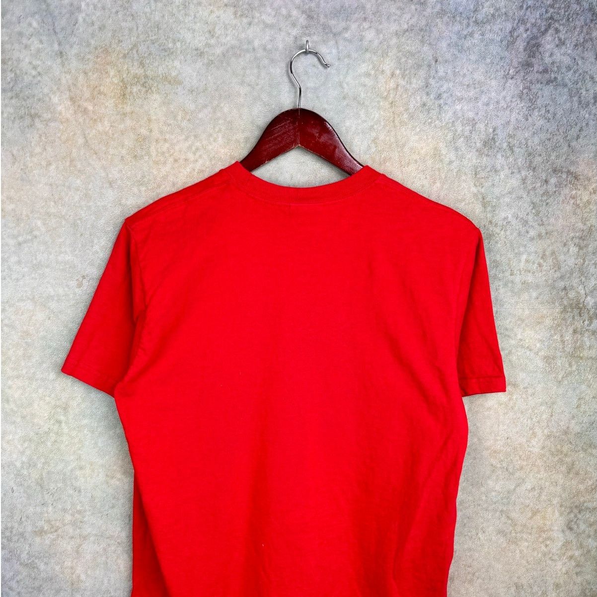 Nike × Vintage VTG Y2K Nike Swoosh Logo T Shirt Sz M Red White Mini Logo Size US M / EU 48-50 / 2 - 7 Thumbnail