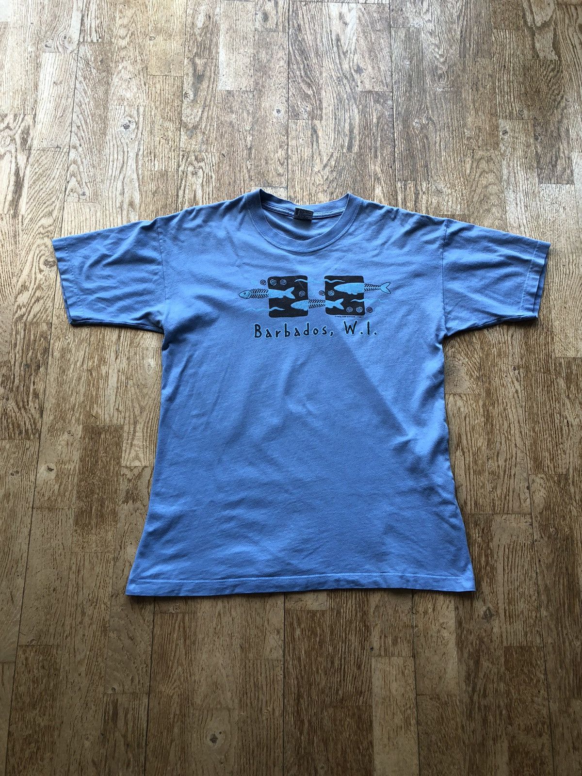 Other × Vintage VINTAGE BARBADOS COUNTRY BEACH TEE SHIRT Size US S / EU 44-46 / 1 - 1 Thumbnail