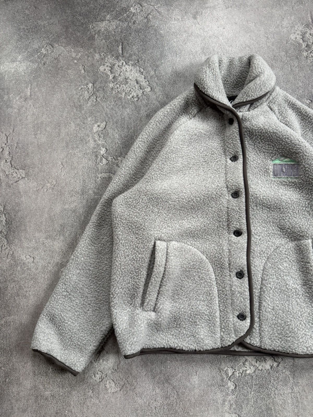 Quiksilver Quiksilver Quicksilver button up fleece jacket cardigan warm Size S / US 4 / IT 40 - 9 Thumbnail
