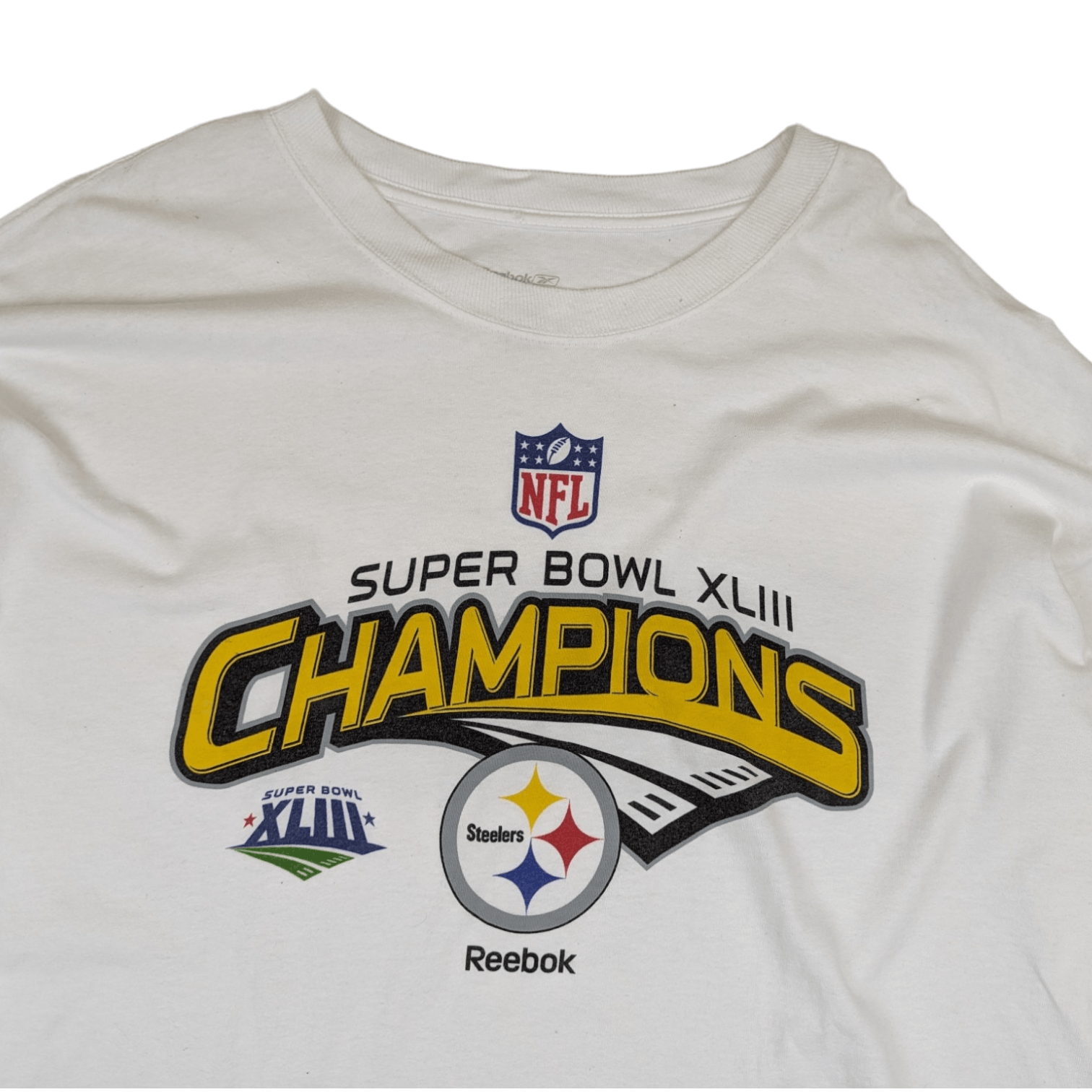 NFL REEBOK NFL Super Bowl XLIII Champion Long Sleeve T-Shirt Size US XXL / EU 58 / 5 - 4 Thumbnail
