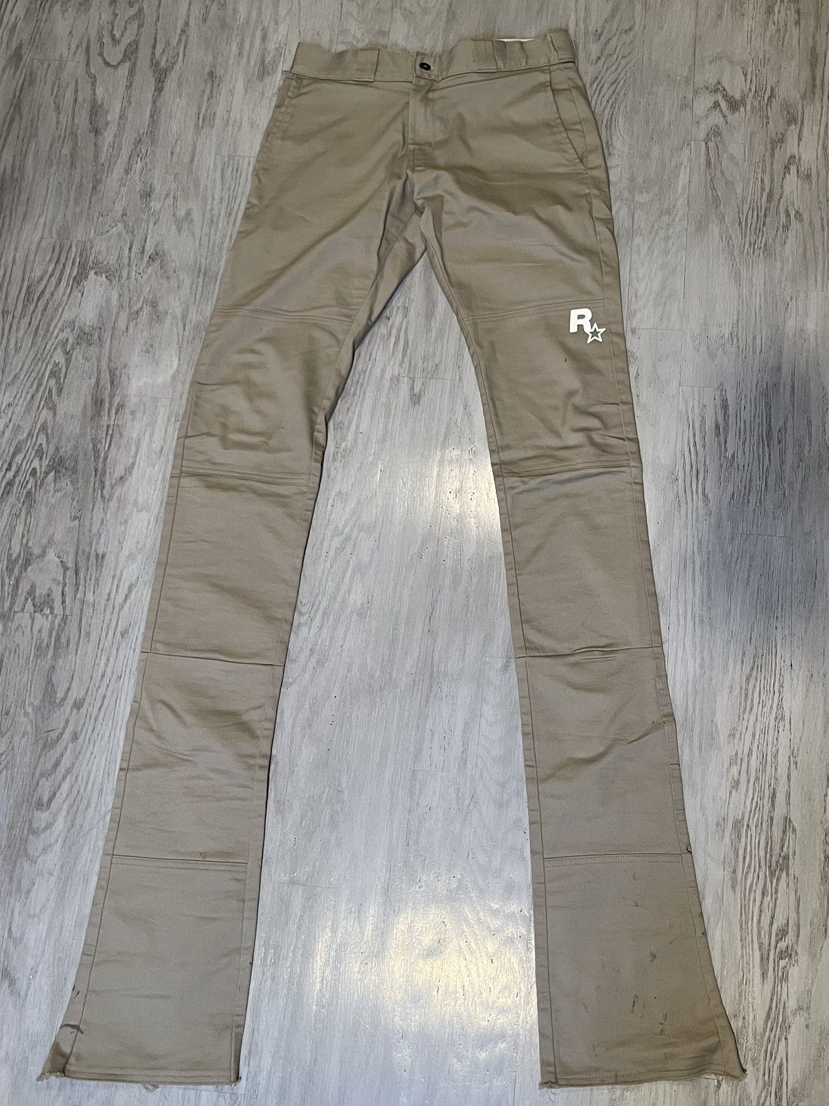 Other Limited custom ultra-stacked dickies Size US 32 / EU 48 - 1 Thumbnail
