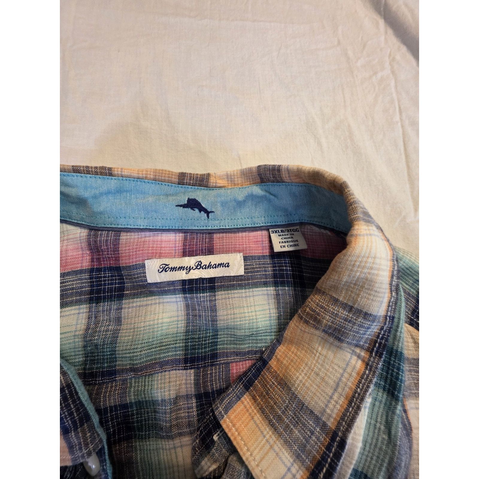Tommy Bahama Tommy Bahama Men's 100% Linen Long-sleeved Multi Color Size US XXL / EU 58 / 5 - 4 Thumbnail