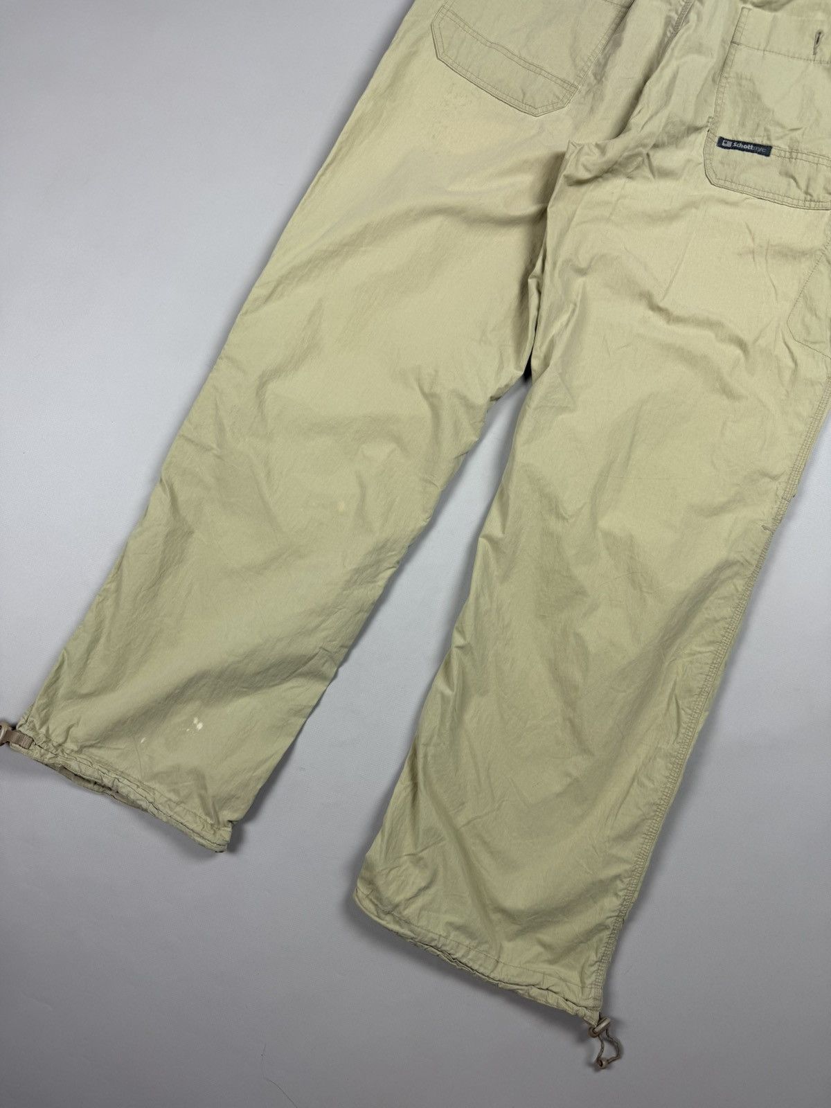 Schott × Vintage Schott NYC Vintage Military Style Parachute Pants Trousers Size US 36 / EU 52 - 20 Thumbnail