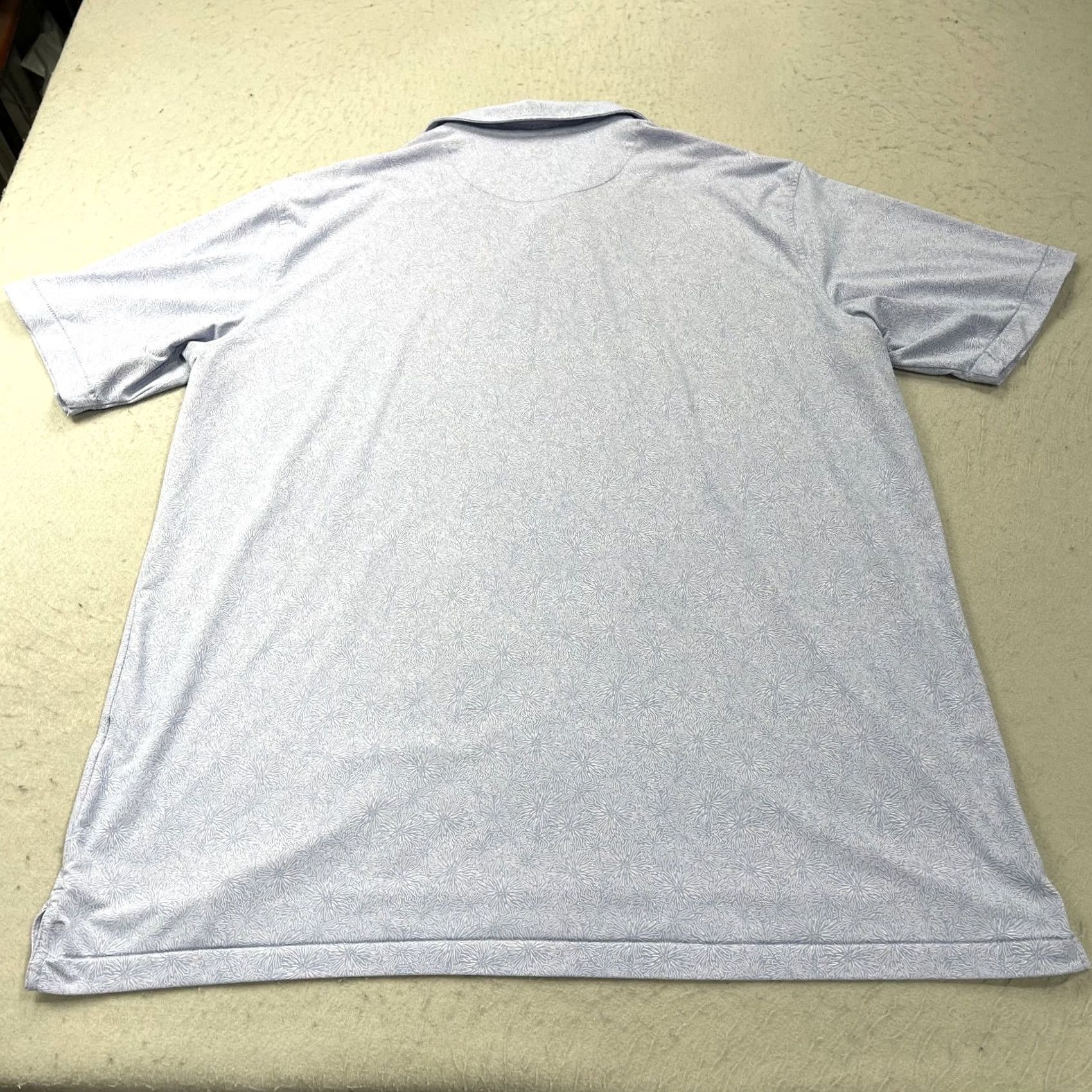 Peter Millar Peter Millar Polo Shirt Mens 2XL Blue Floral Crown Crafted Golf No Course Logo Polo Shirts Men 2XL Blue Floral Crown Crafted Golf Men Size US XXL / EU 58 / 5 - 6 Thumbnail