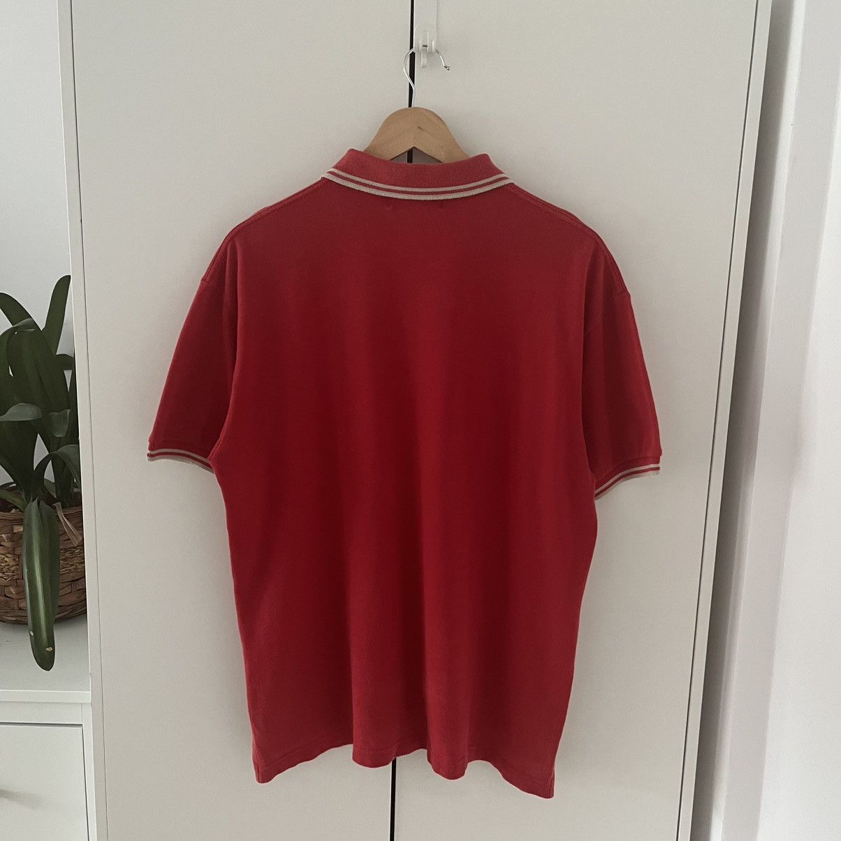 Fred Perry Vintage Fred Perry Red Polo Shirt Streetwear Y2K Size US M / EU 48-50 / 2 - 7 Thumbnail