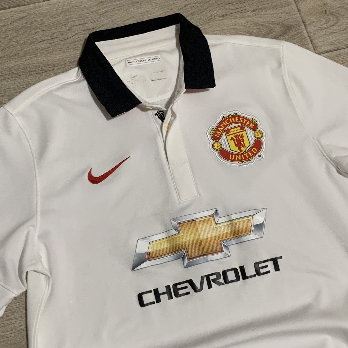 Nike Manchester United Nike 2014/15 Y2k Streetwear Football Shirt Size US L / EU 52-54 / 3 - 2 Thumbnail